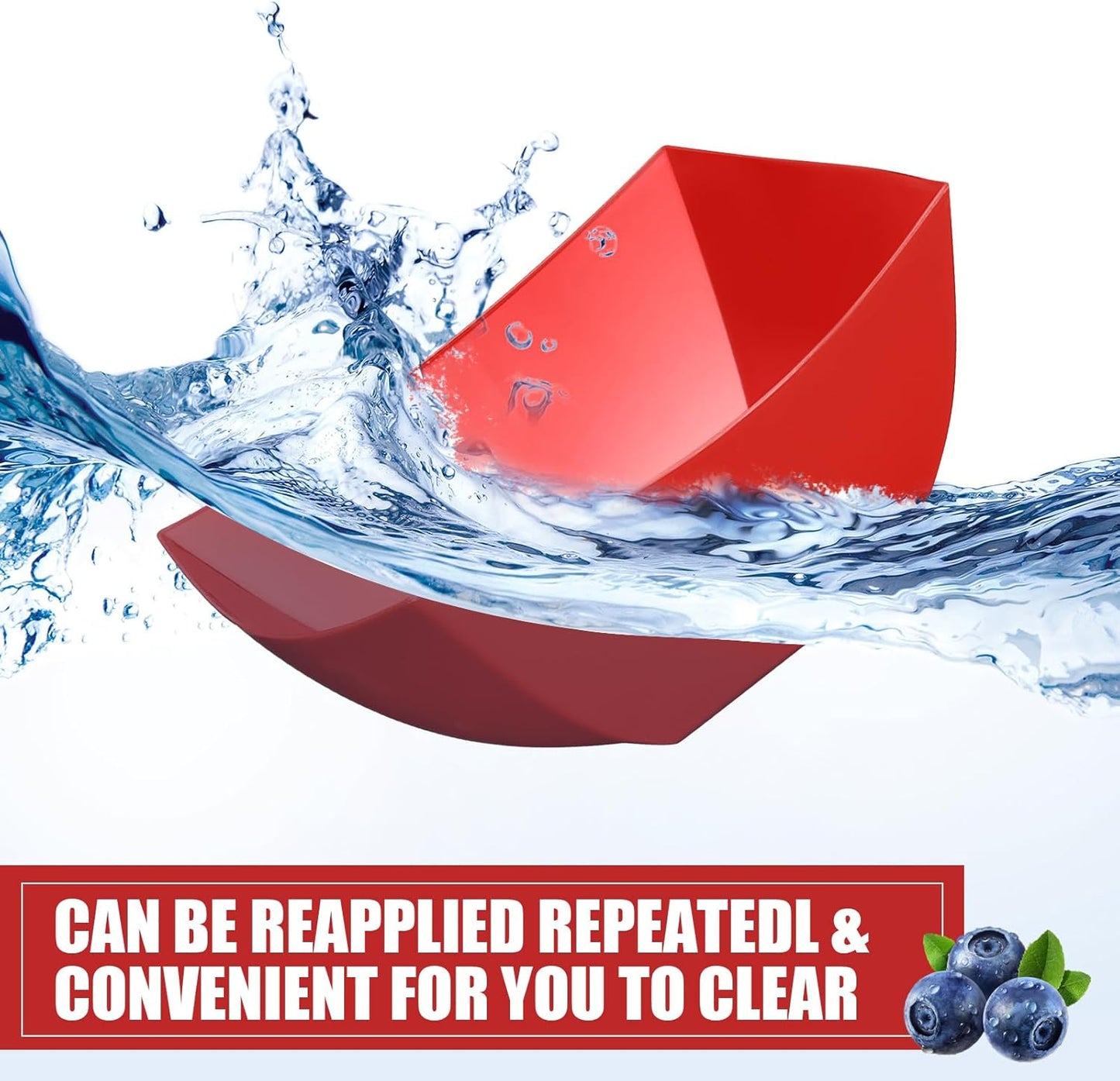 Tanlade 50 Pcs Square Plastic Serving Bowls Disposable Snack Salad Bowl Small Party Candy Bar Containers Taco Bar Serving Dishes for Buffet Chips Fruit(8 oz,Red)