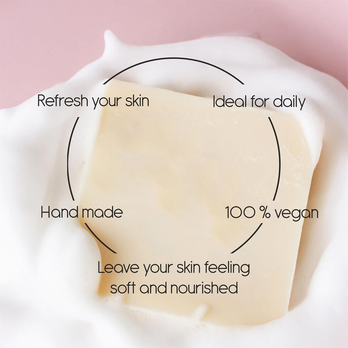 100% Natural Bar Soap w/Organic Ingredients, Vegan Soap, Moisturizing, Handmade, Scented w/Premium Essential Oils, Body Soap Bars for Women & Men