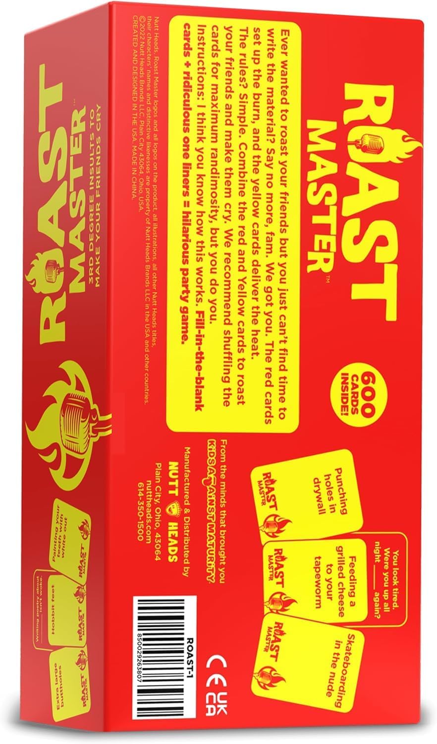 Kids Against Maturity Card Game (Roast Edition (+17))