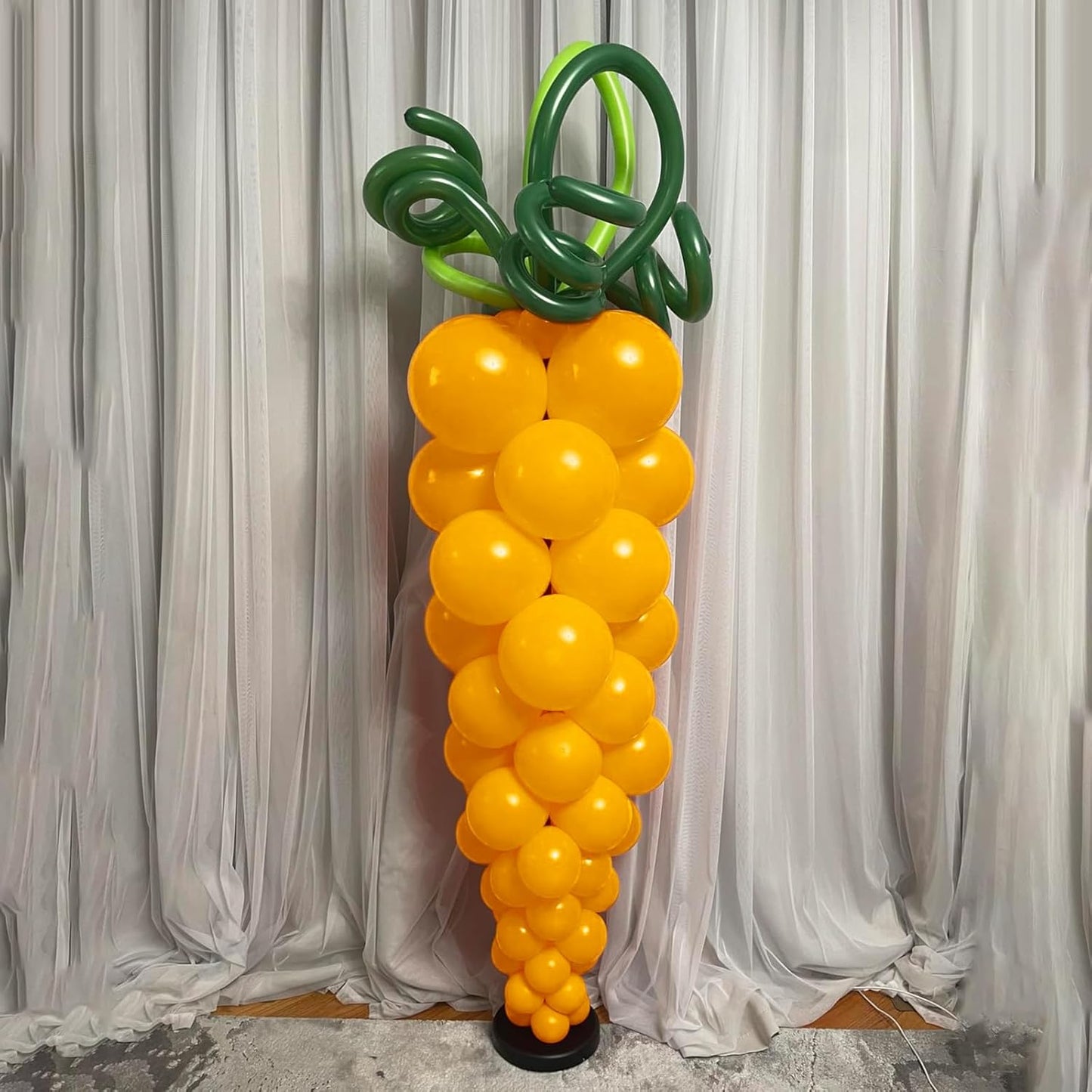 Orange Yellow Balloons, 150 pcs Different Sizes Pack of 18 Inch 12 Inch 10 Inch 5 Inch Tangerine Yellow Balloons for Balloon Garland Balloon Arch as Birthday Party Wedding Decorations
