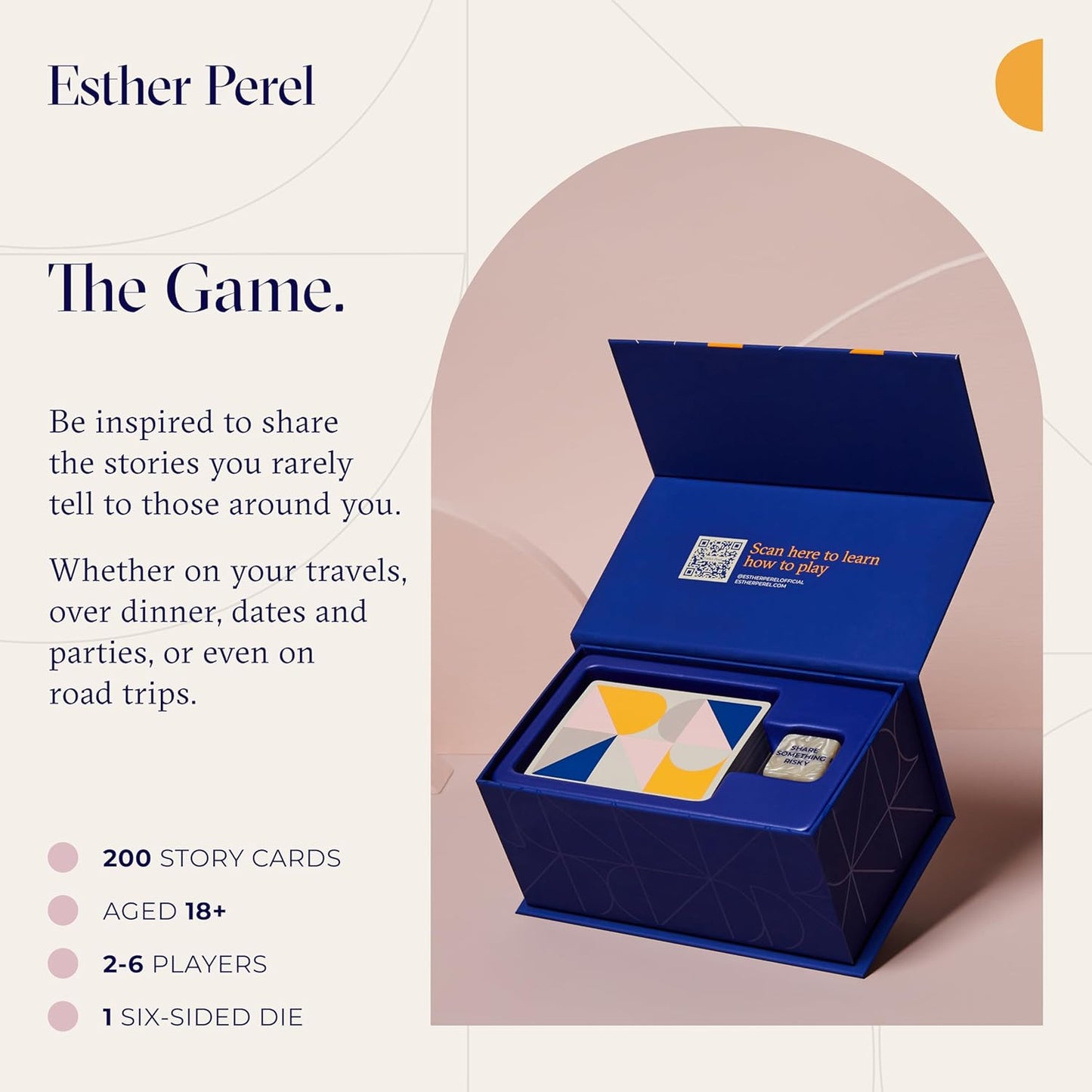 ESTHER PEREL Where Should We Begin? A Game of Stories - Conversation Cards for Couples & Friends - Interactive Couples Game with 200 Prompt Cards - 2-6 Player - Card Games for Couples & Date Night