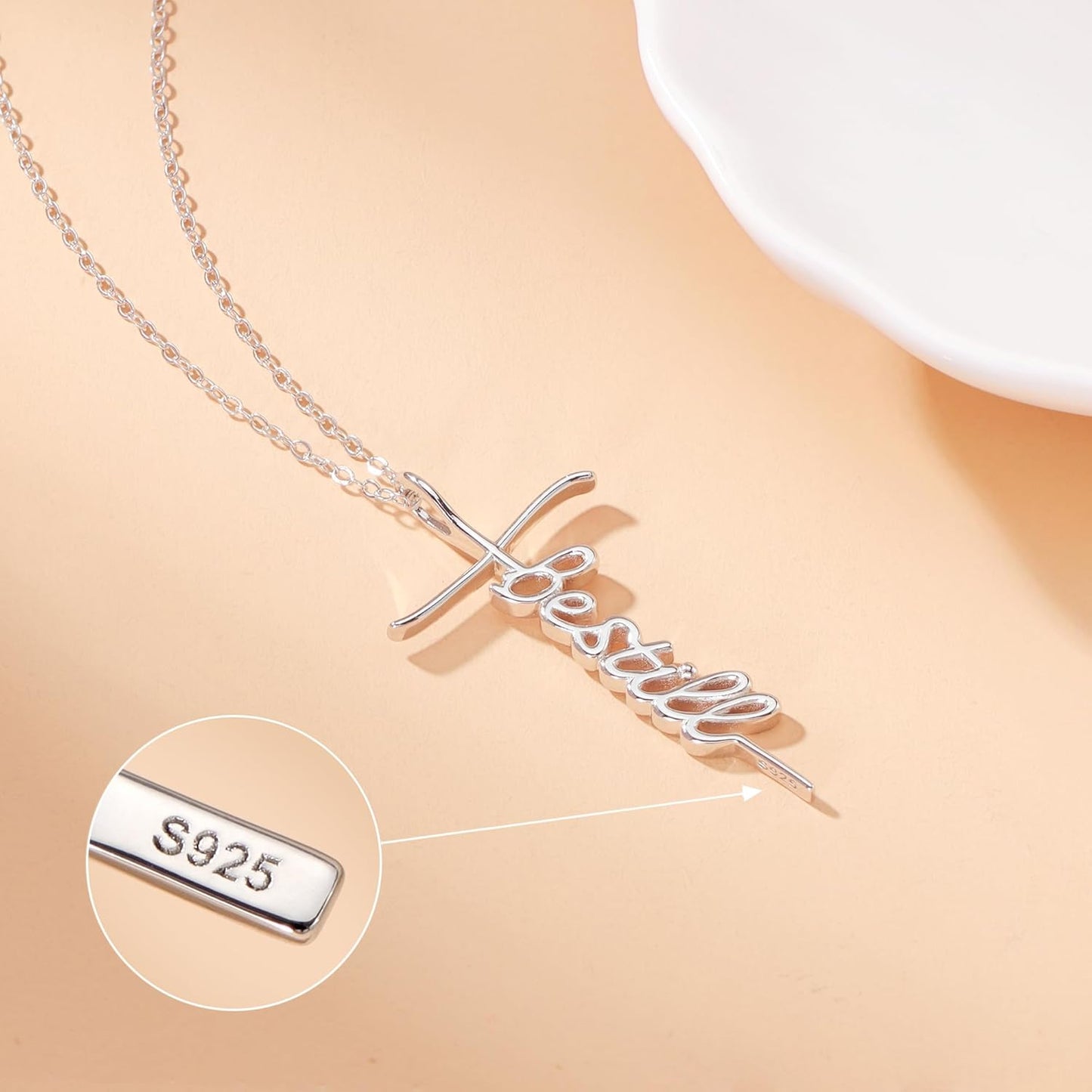 Lcherry Faith Cross Pendant Necklace for Women Religious Christian Jewelry Mother's Day Gifts for Women