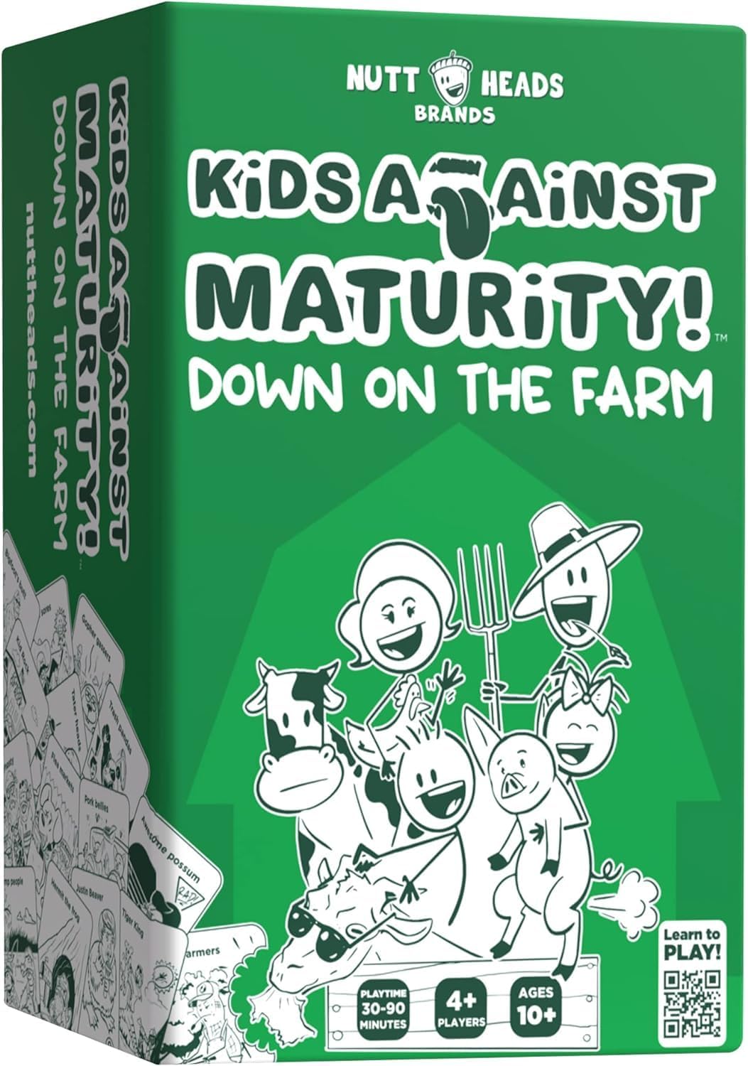 Kids Against Maturity Card Game (Farm Edition)