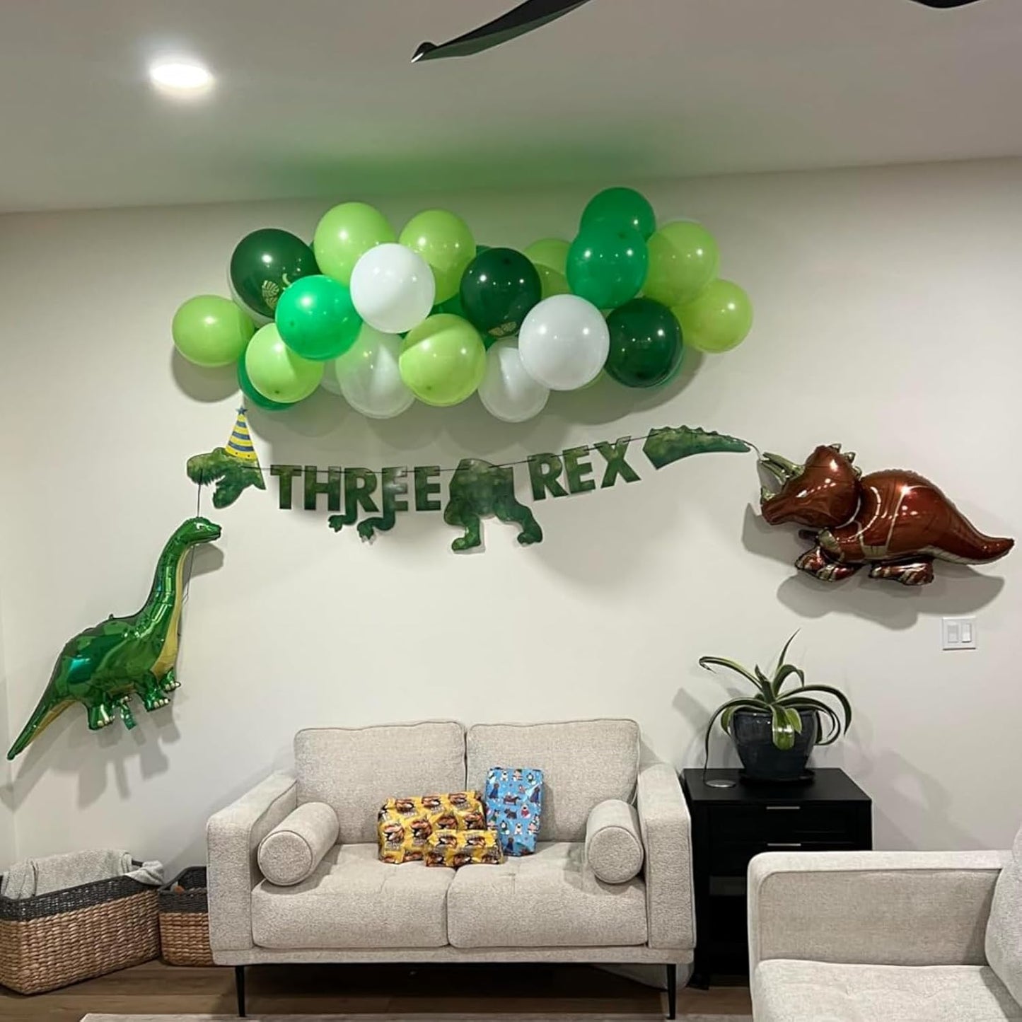 Blue and Green Balloons, 12 Inch Navy Blue Dark Green Balloons, Fruit Teal Blue White Latex Balloon with Confetti Balloon for Birthday Football Video Game Jungle Dinosaur Theme Party