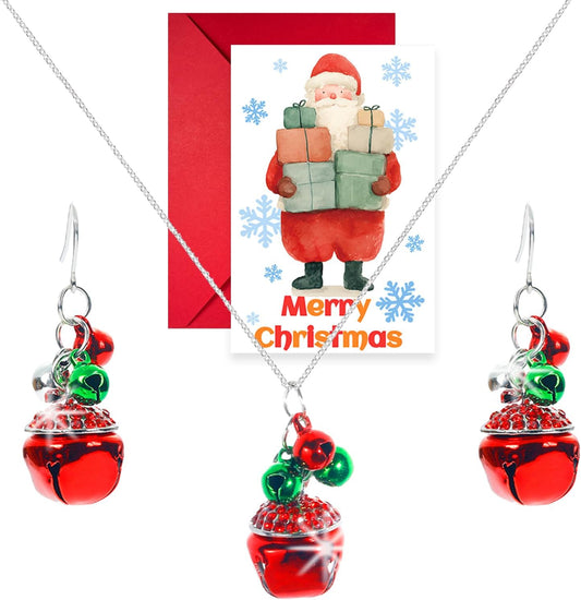 Jewelry Set for Women, Pearl Necklace Dangle Earrings Set Allergy Free Wedding Party Jewelry for Bridal Bridesmaid