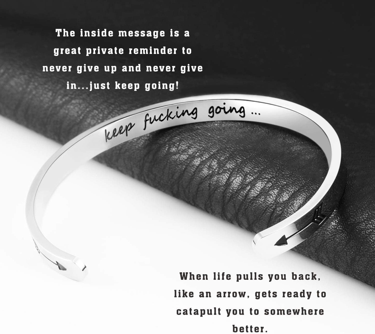 SAM & LORI Personal Bracelets for Teens/Women-Inspirational Jewelry Gifts (Various Designs) for Daughter/Sister/Mom/Friends-Adjustable Bracelet in a Pretty Gift Box