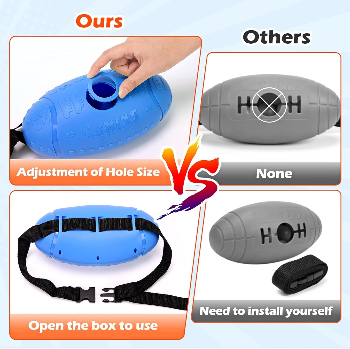 Skirfy Party Shaking Swing Balls Game Set for Kids Adults,Backyard Family Toy with 40 Balls, Birthday Thanksgiving Games Outdoors Indoors Bachelorette Party Games for Boys and Girls Age 5 6 7 8 9+