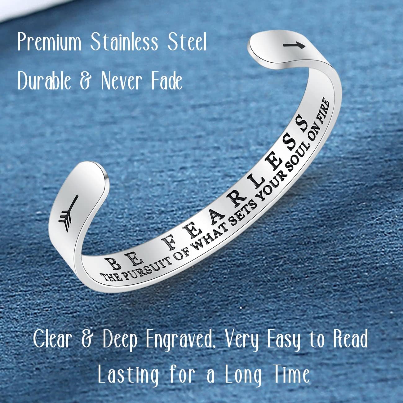 SAM & LORI Personal Bracelets for Teens/Women-Inspirational Jewelry Gifts (Various Designs) for Daughter/Sister/Mom/Friends-Adjustable Bracelet in a Pretty Gift Box