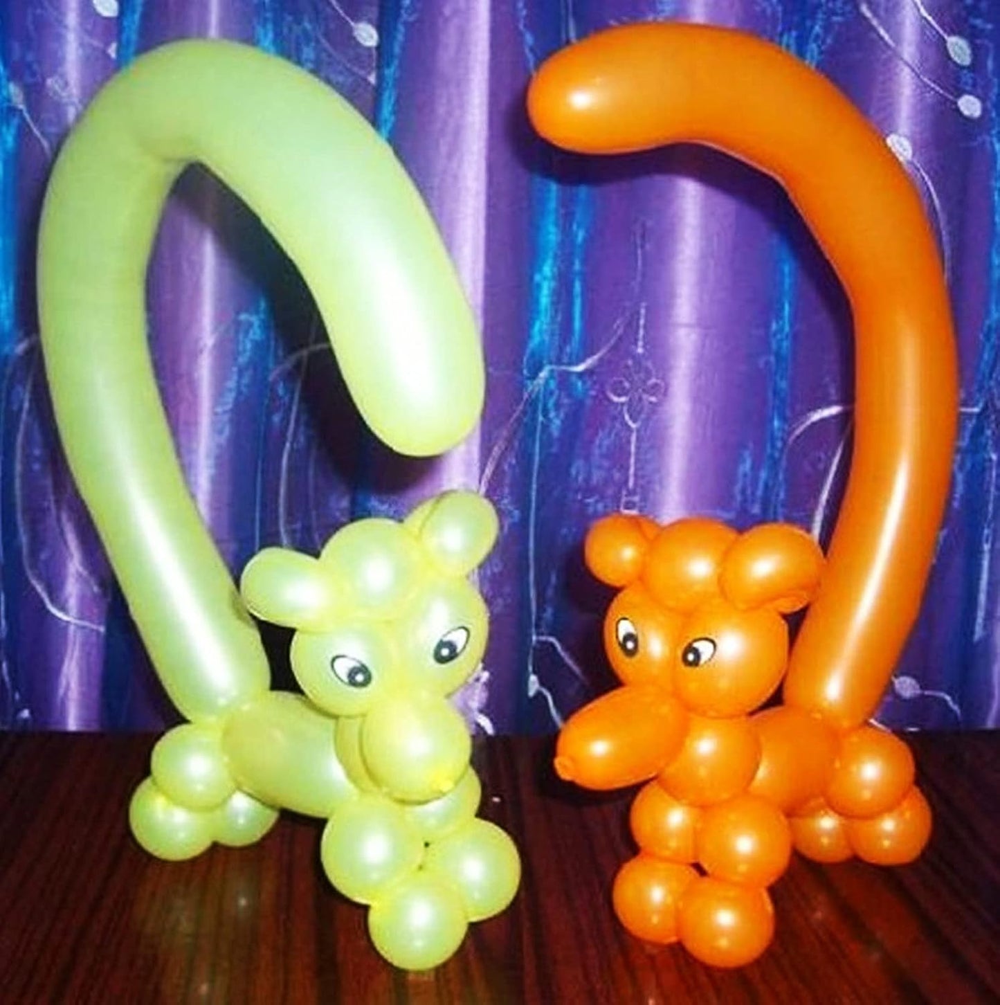 100pcs 260 Multi Long Balloons for Animal Modeling, Premium Quality Latex Twisting Balloons for Christmas Birthday Wedding Party Decorations