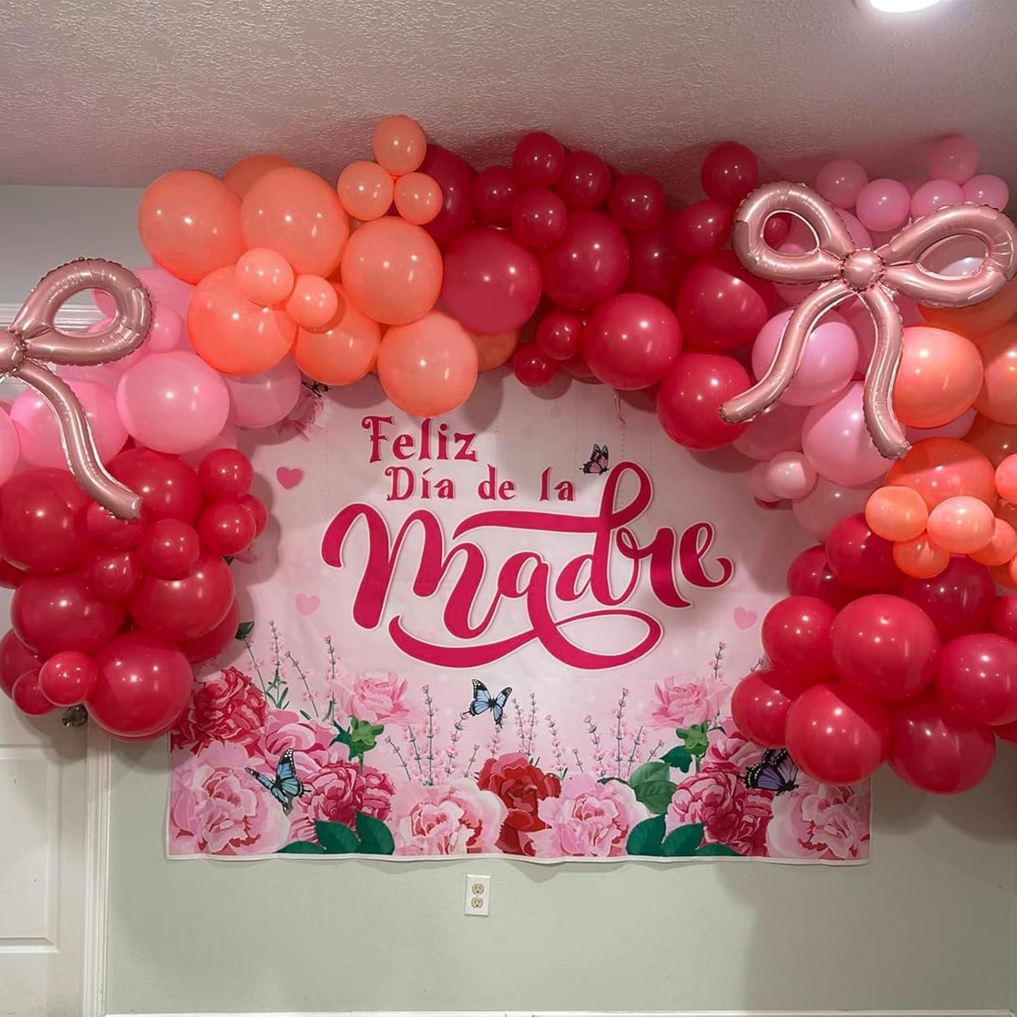 Light Red Balloons, 150 pcs Different Sizes Pack of 18 Inch 12 Inch 10 Inch 5 Inch Pale Red Balloons for Balloon Garland Balloon Arch as Birthday Party Wedding Decorations
