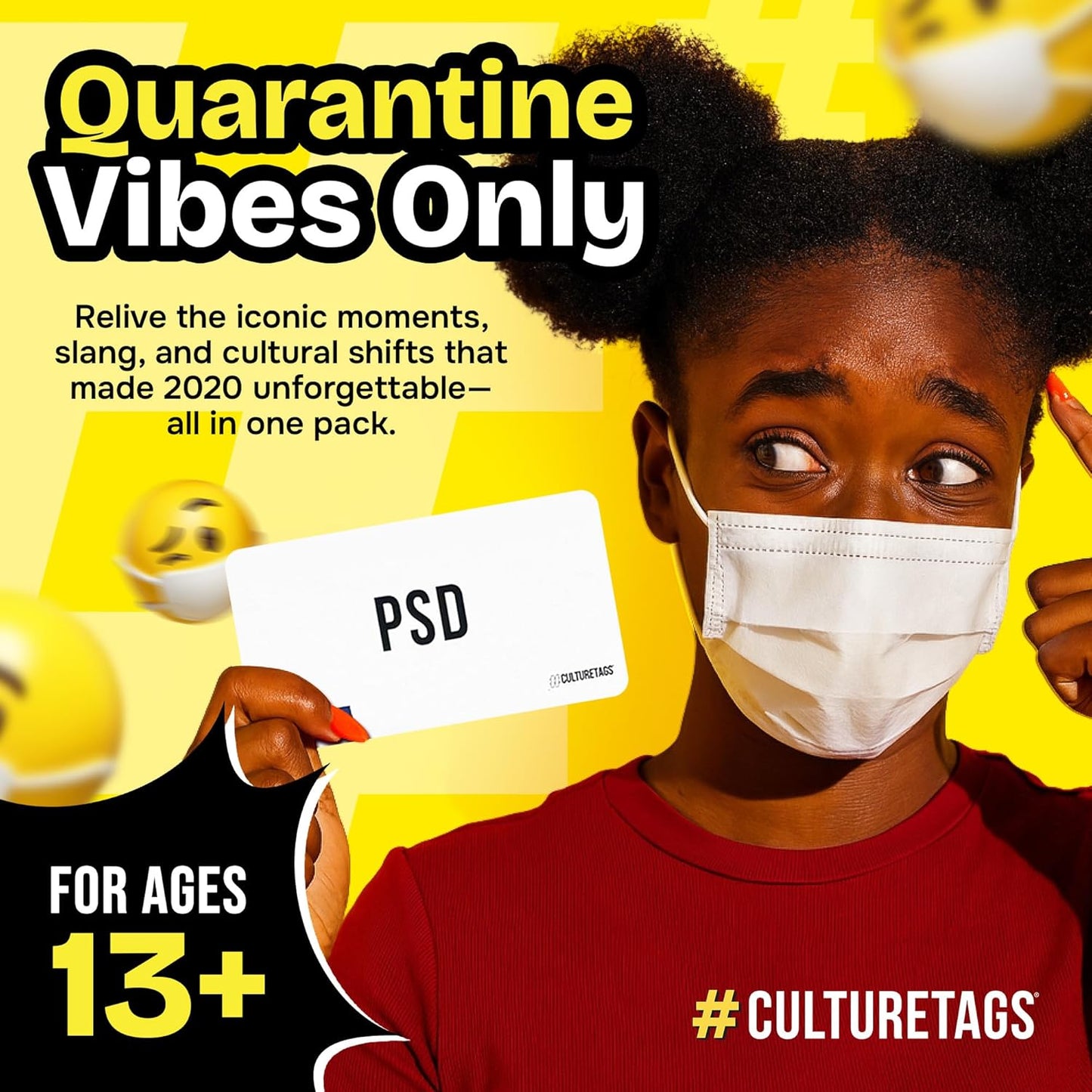 Expansion Pack 2020 Review, Gift for Family Fun & People Who Love Hashtags + Culture, 60 Cards, Extended Play Party Game Set, Ages 13+ Years, CB Games