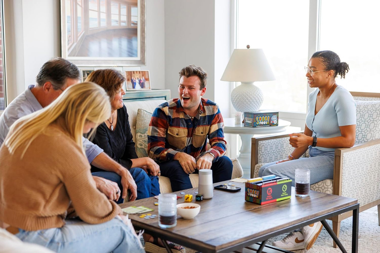 SongFest! is a New Music Trivia Party Game | Song QR Codes Provide Audio Hints to Bring Back Instant Memories Through 5 Plus Decades of Music