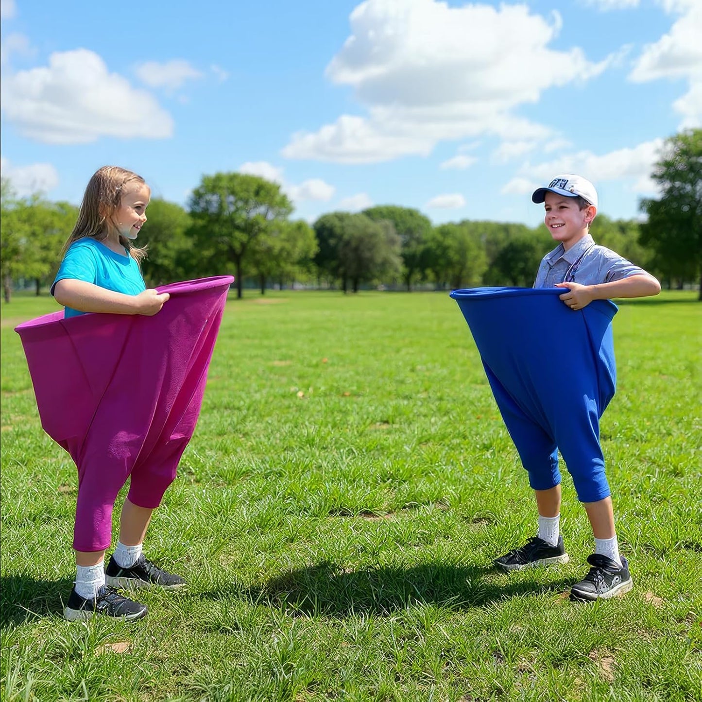 Granny Pants Yard Game Sets,4PCS Granny Pants Family Party Outdoor Games with Bouncy Balls for Adults and Kids,The Family Reunion Ultimate Backyard Party Games