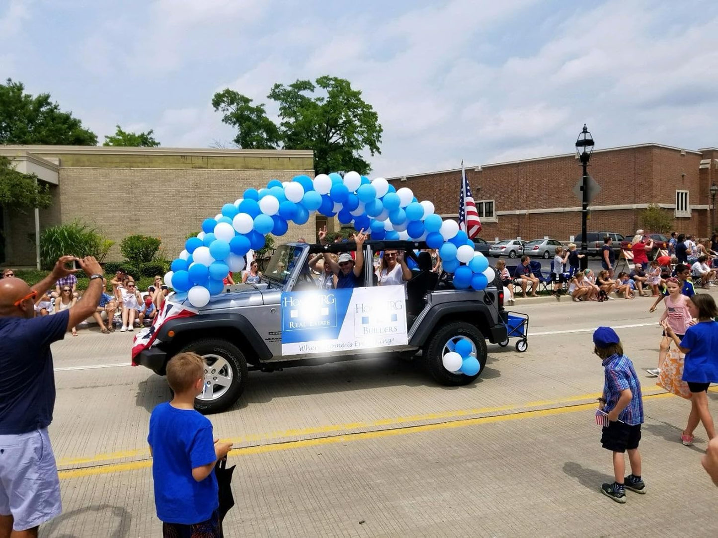 KADBANER White Blue Light Blue Balloons,100 Pack 12 Inch Latex Balloons