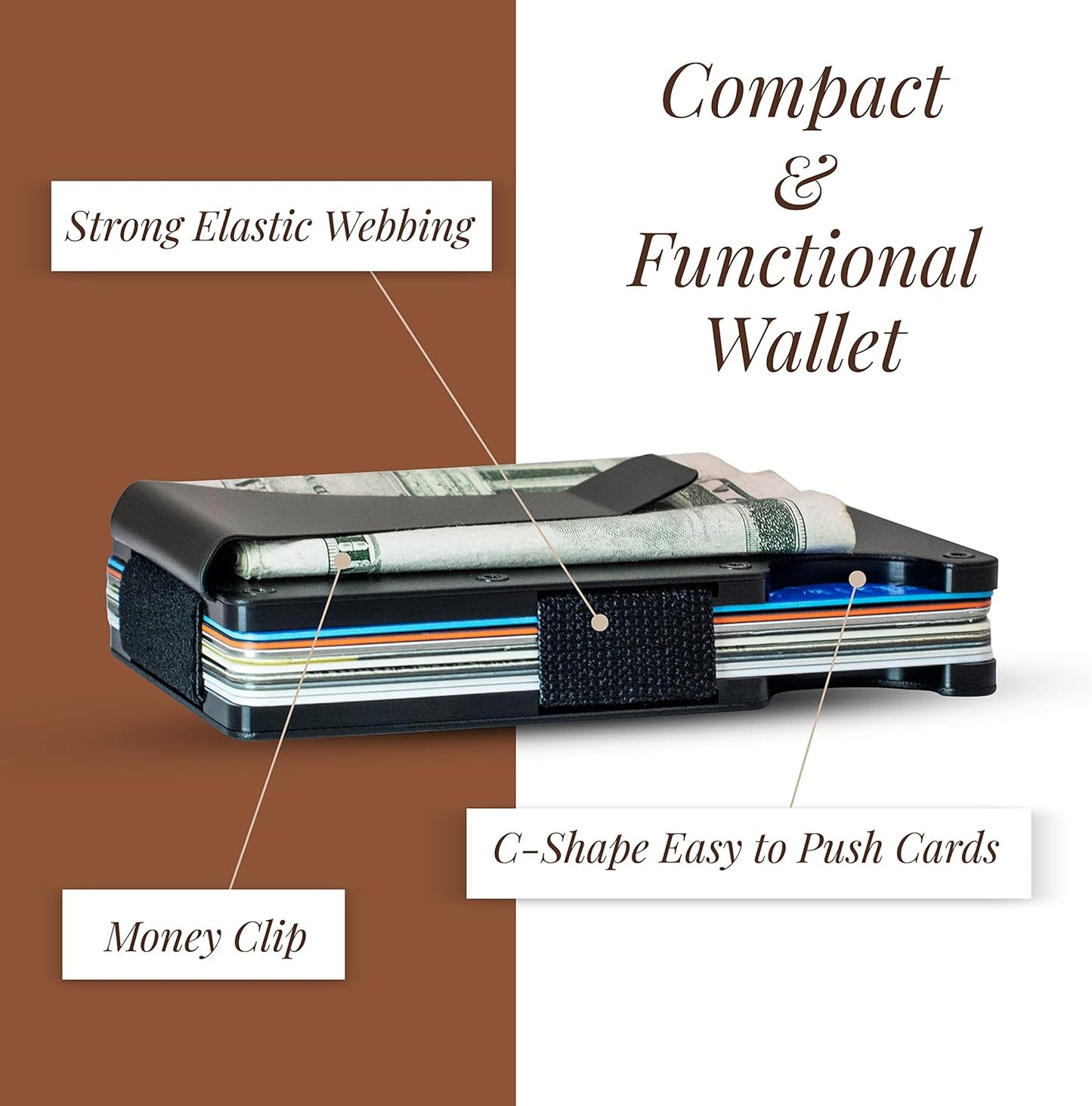 Personalized Groomsmen Proposal Set - 10 Custom Wallets, Wedding Gifts for Men - D4