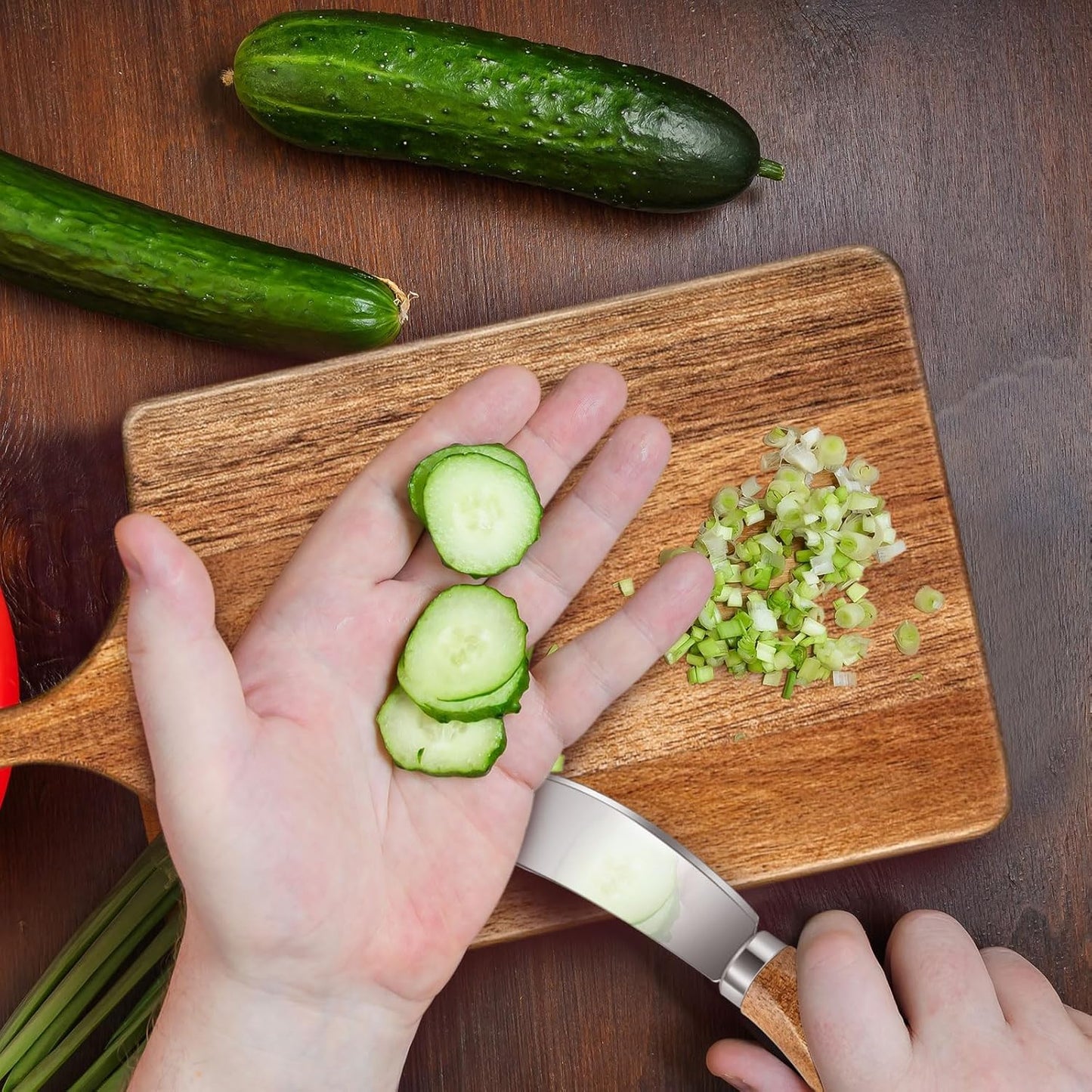 29 Pcs Baby Shower Prizes for Game Player 4 Sets Baby Shower Game Prizes Wedding Bridal Favors for Winners with Acacia Cheese Board Oak Knife and Fork Placements Artificial Eucalyptus Stems Tags Bags