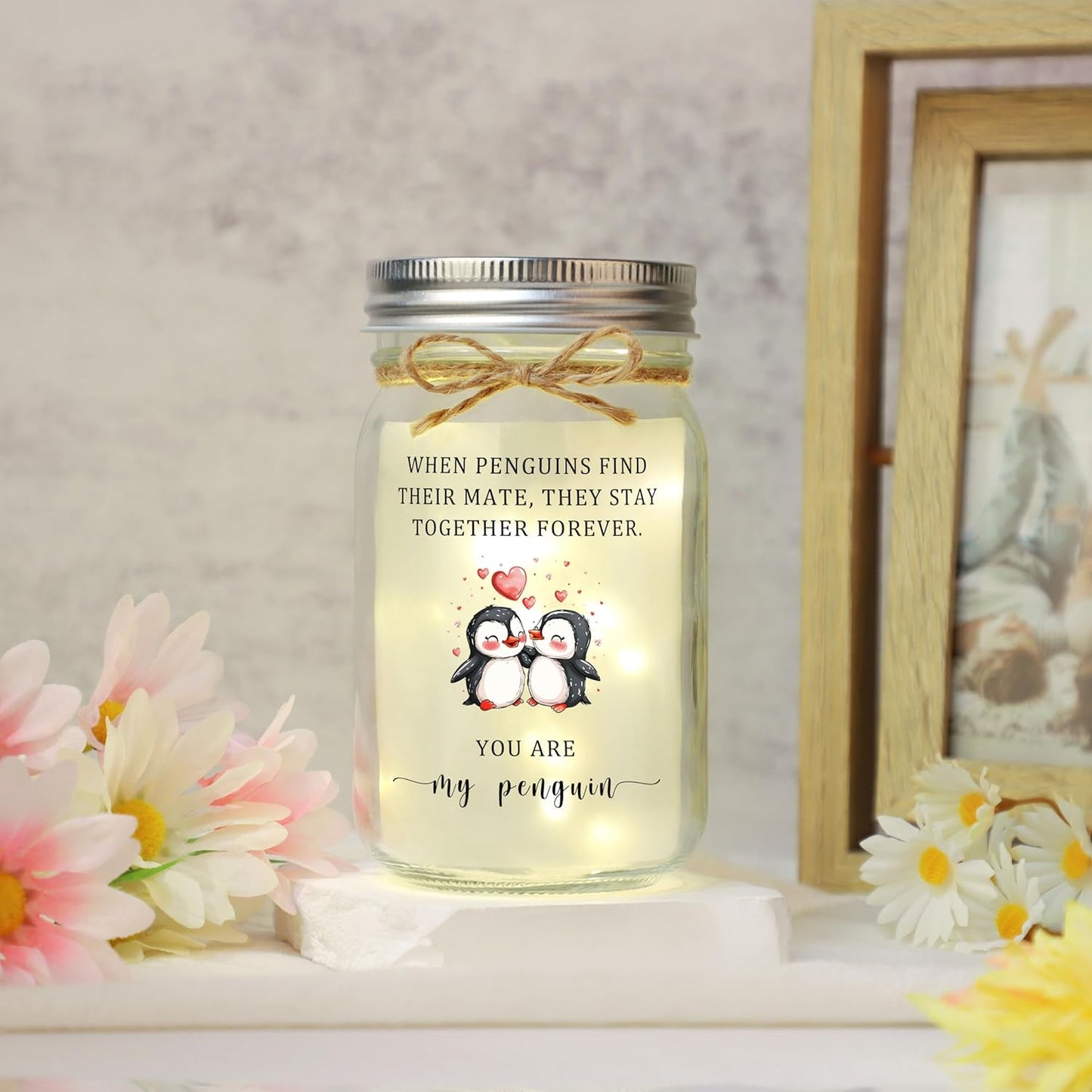 Gifts for Boyfriend/Girlfriend, Anniversary for Men/Women/Couple, Birthday Gifts for Boyfriend/Girlfriend, Gift for Him/Her, You are My Penguin Presents for Christmas Valentines Day Wedding