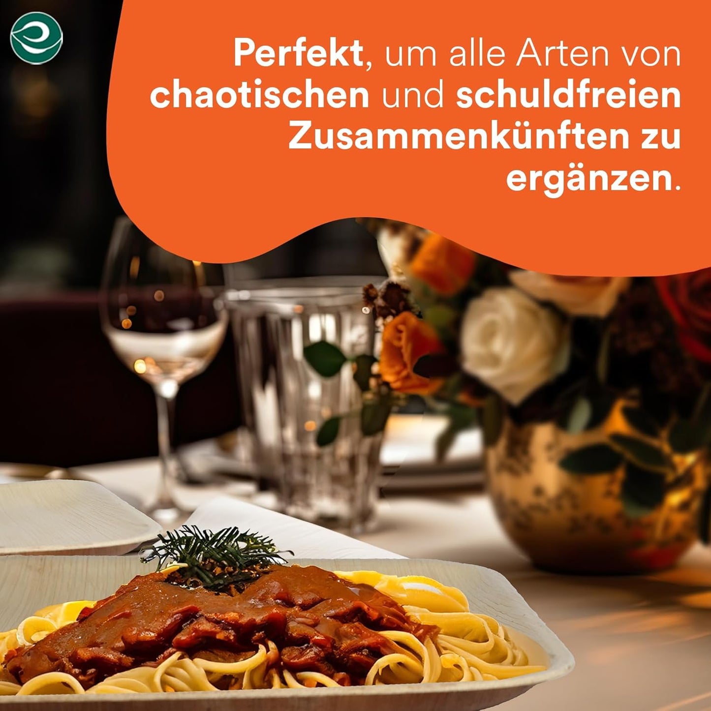 ECO SOUL Compostable 10 Inch Palm Leaf Square Plates (200 Count) Like Bamboo Plates | Biodegradable | Eco-Friendly, Microwave & Oven Safe