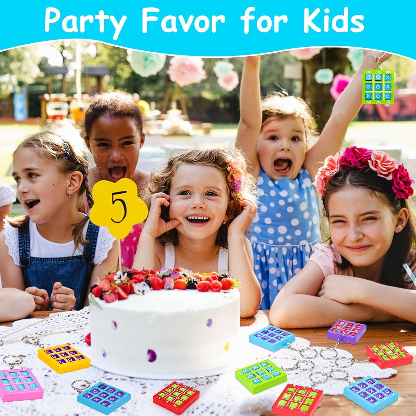 32Pcs Tic Tac Toe Game Christmas Party Favor for Kids 4-8 8-12 Goodie Bags Stocking Stuffers Birthday Return Students Gifts From Teachers Classroom Treasure Chest Prize Box Toys Pinata Fillers Bulk