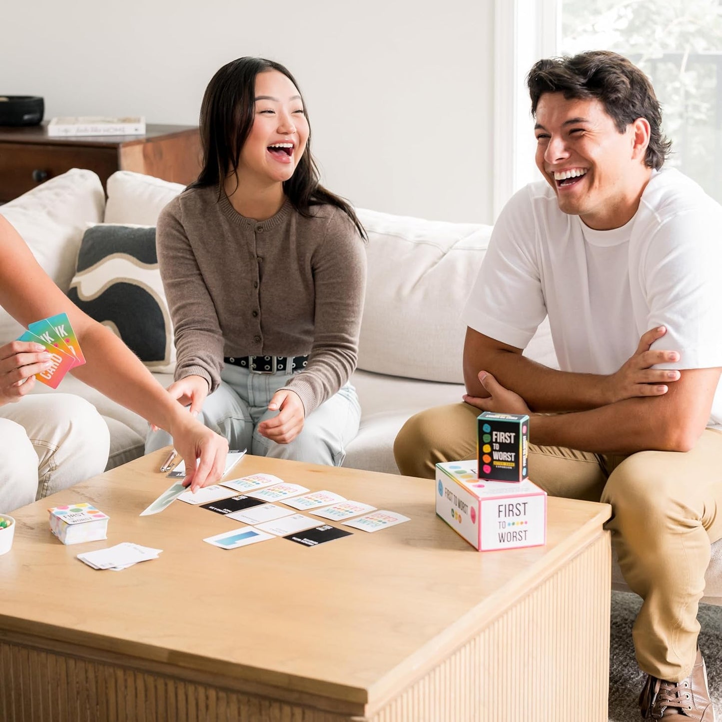 Party Game + After Dark Expansion Set - Card Game About How Your Friends & Family Rank Things, Stocking Stuffers & Board Games Night with Polarizing Priorities