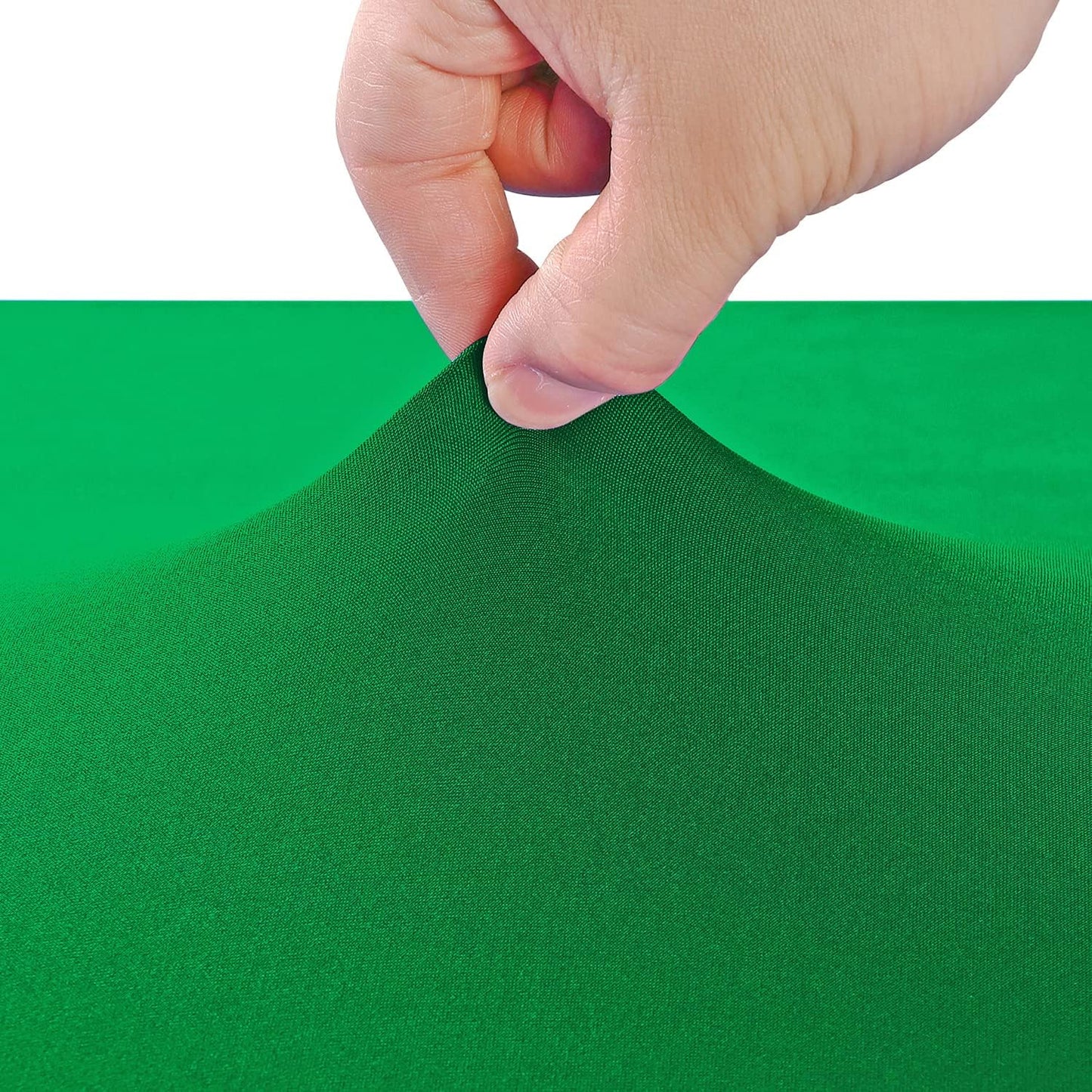 LZY Spandex Table Covers 6 Feet, Stretch/Fitted Table Covers for 6 Feet Folding Table, Rectangular Spandex Table Cloths for Wedding Party or Event (6FT-2PCS, Emerald)