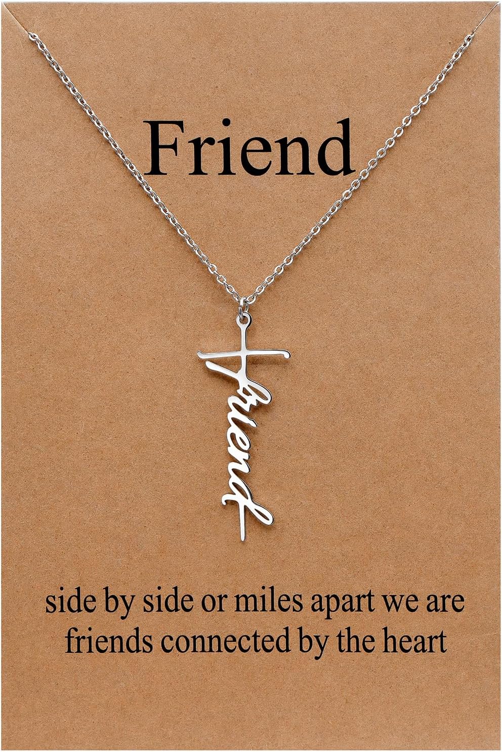 Lcherry Faith Cross Pendant Necklace for Women Religious Christian Jewelry Mother's Day Gifts for Women