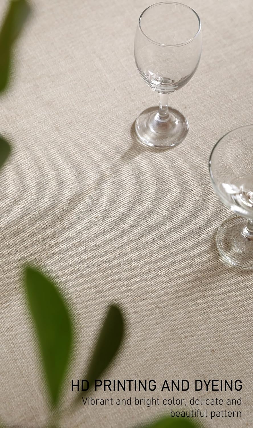 ISAENNE Designer Christmas Linen Square Tablecloth,Light Beige Western Elegant Table Cloth,Fall Wrinkle Resistant Decor Tablecloths for Dining Thanksgiving Kitchen Christmas,67"*67"-Carol G