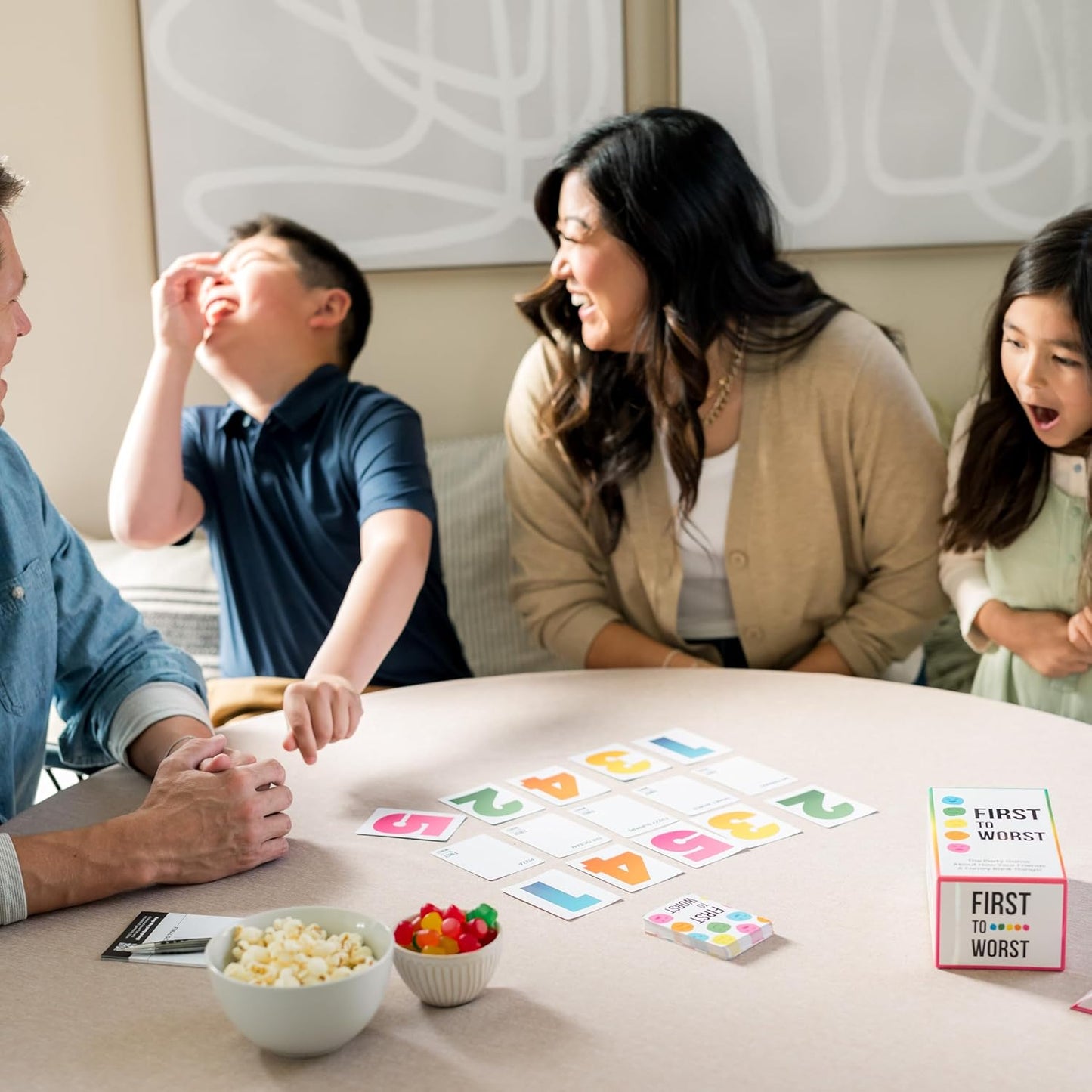 Party Game - The Card Game About How Your Friends and Family Rank Things, Stocking Stuffers and Board Games Night with Friends with Polarizing Priorities