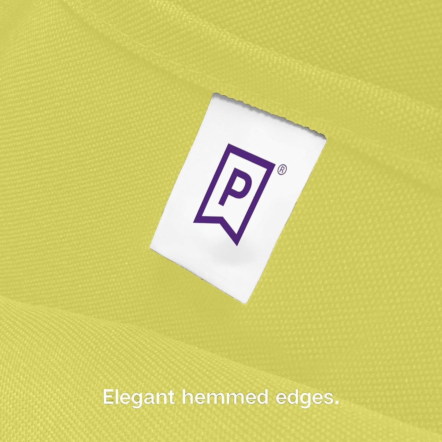 Gee Di Moda Fitted Tablecloth - 48 x 30 Inch Yellow Fitted Table Cloth for 4 Foot Rectangle Table - Heavy Duty Washable Fabric - for 4 Ft Buffet Table Holiday Party Dinner Wedding & Trade Show