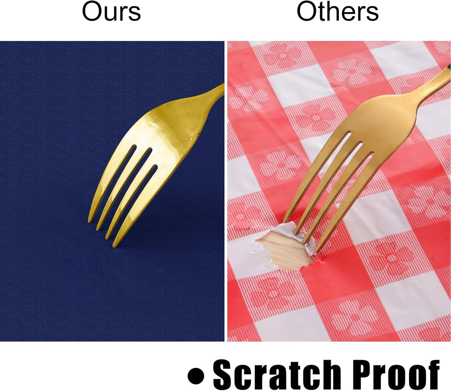 homing Rectangle Vinyl Tablecloth, Waterproof Spillproof Plastic Flannel Backed Table Cloth, Wipe Clean Table Cover for Dining, Buffet Parties and Camping (Navy Blue, 60" x 102")