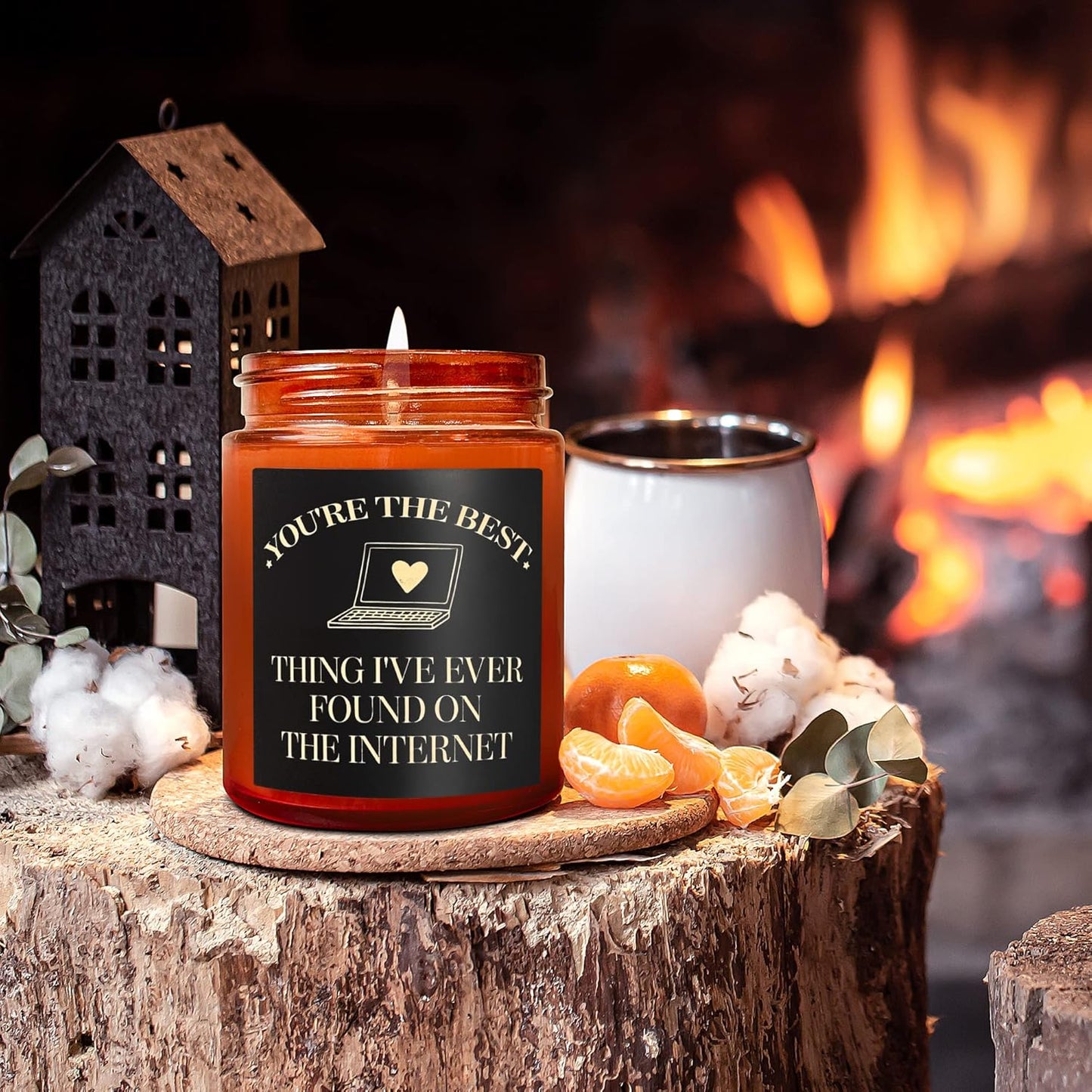 Anniversary Wedding Engagement Scented Soy Candles - Valentines Gifts for Her Him - Mothers Day I Love You Gift for Wife Women - Birthday, Romantic Gifts for Men Husband Girlfriend Boyfriend