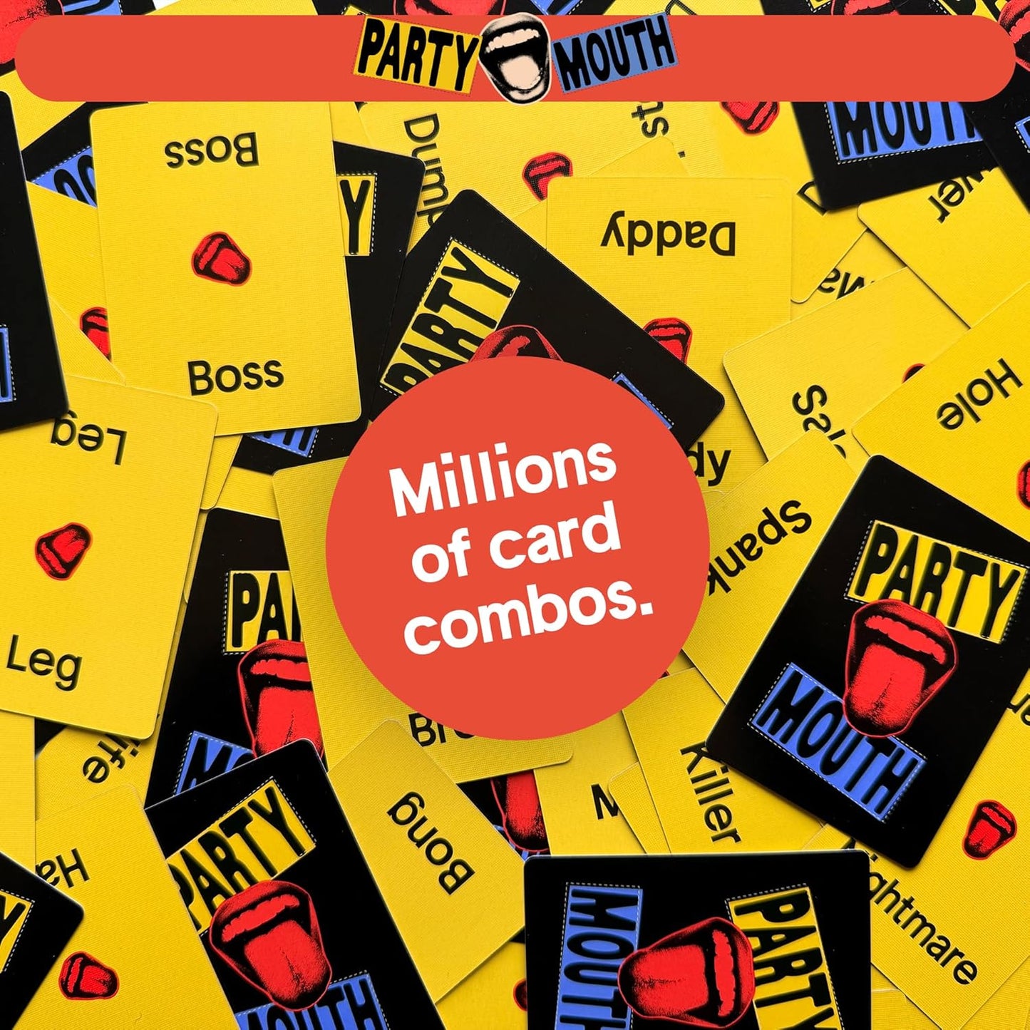 Party Mouth by Cards Against Humanity • The All-New Fast-paced Party Game of Shouting Obscenities