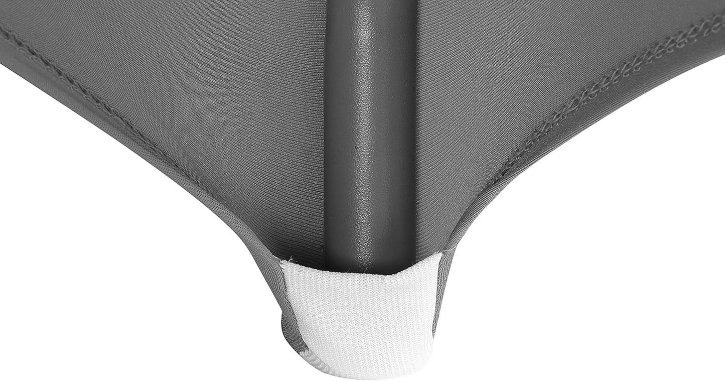 LZY Spandex Fitted Stretch Table Cover for 6 ft or 4ft or 8ft Folding Table, Rectangular Cocktail Tablecloth, Perfect for Party or Banquet