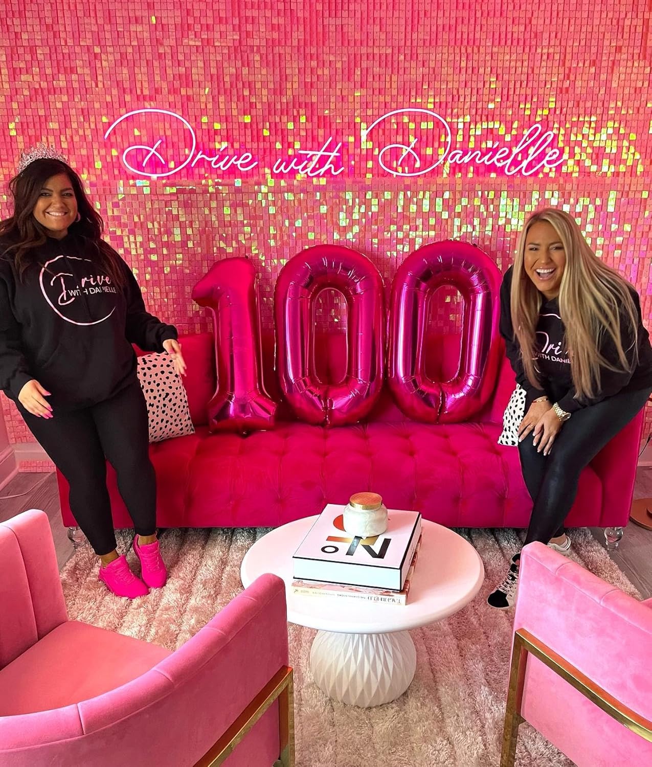 Hot Pink Number 40 Balloon 40 inch, 40 Number Balloons, 40th Birthday Decorations, 40 Year Old Women Hot Pink Party Supplies