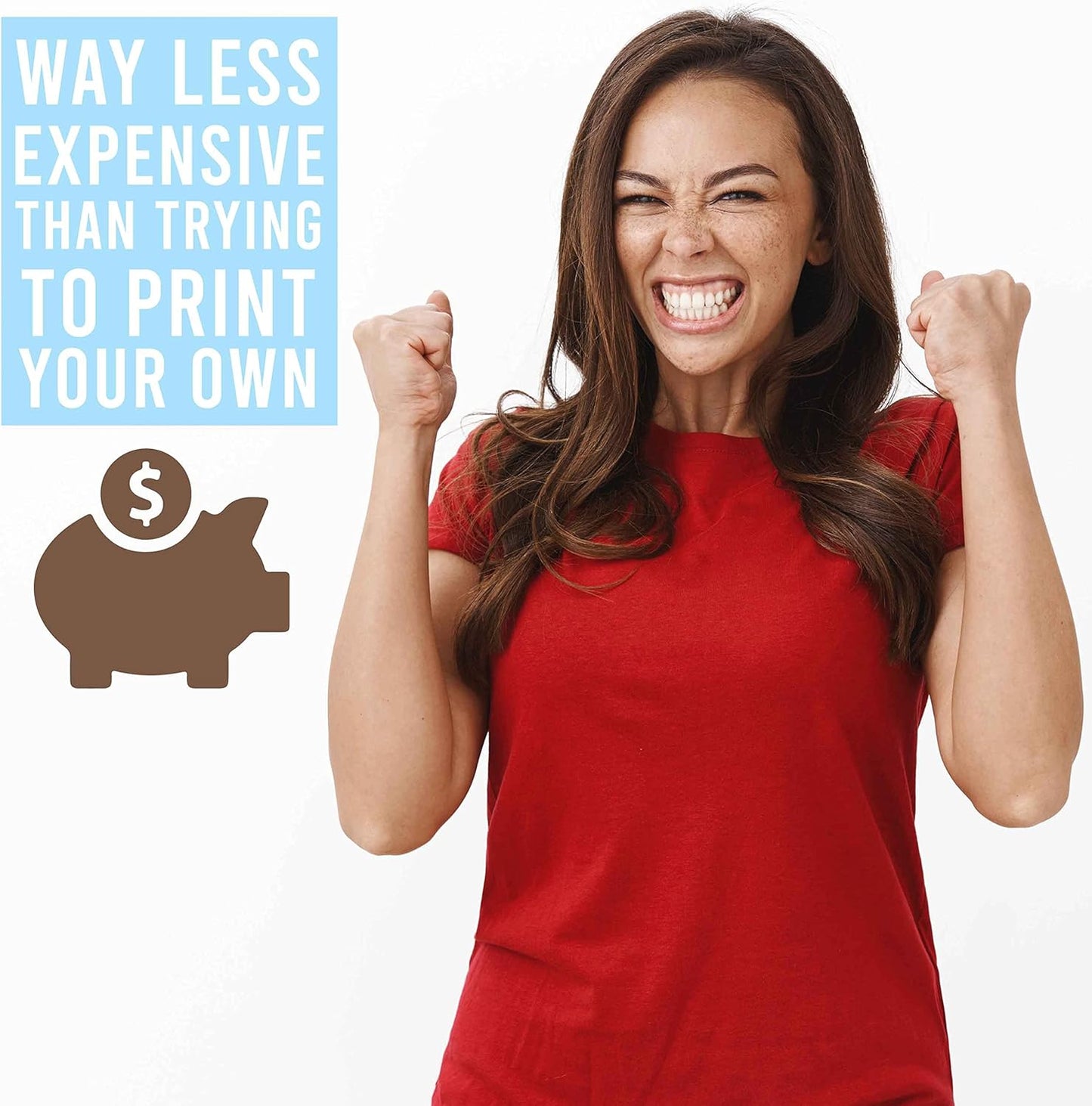 Hadley Designs Hilarious Baby Shower Games for Boys 25 Double-Sided Cards for 25 Guests, 2 Games, Baby Trivia, Find The Guest, USA-Made (Blue)