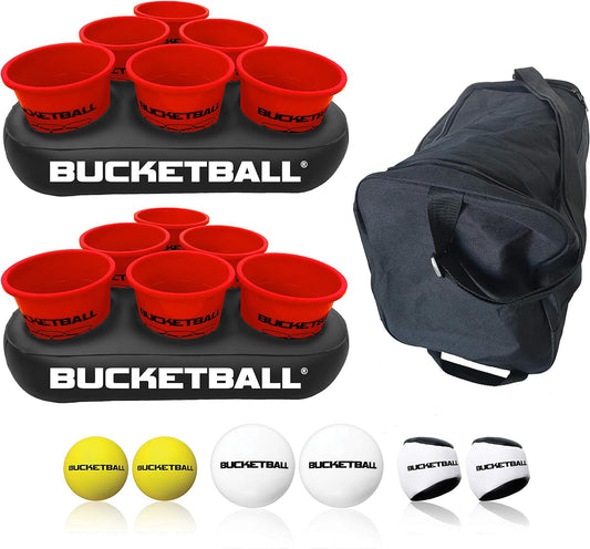 BucketBall | Original, Largest & Most Durable Brand | Supports USA Jobs | Ultimate Outdoor & Tailgate Game | Perfect for Beach, Pool, Lawn, Yard, Camping