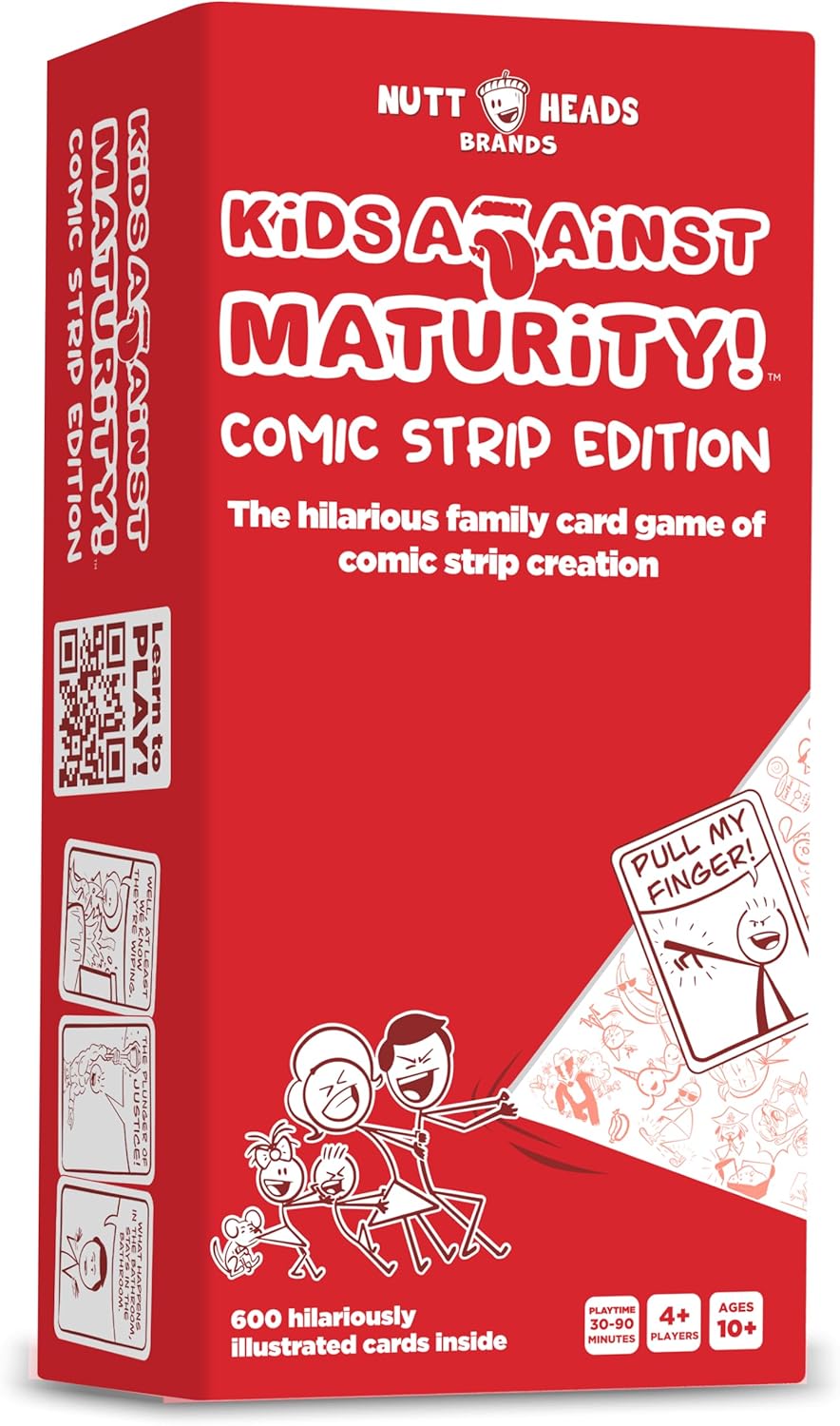 Kids Against Maturity Card Game (Comic Edition)