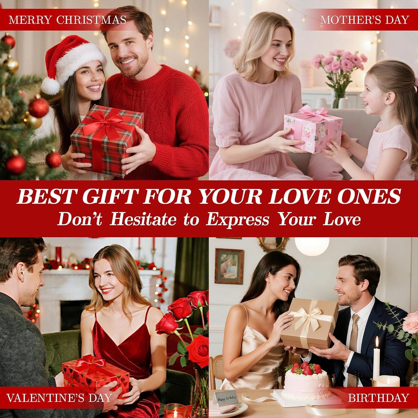 Childom Birthday Gifts for Women,Christmas Flowers Gifts for Her,Crystal Light Up Rose in A Glass Dome with Sparkling Base,Sweet White Rose Flower Gift for Wife Mom Grandma Anniversary Valentines