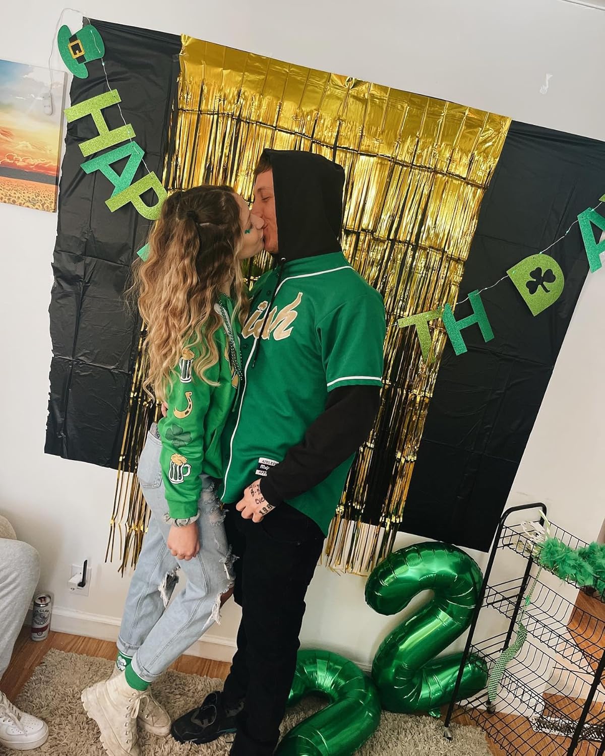 Green 7 Balloon, Number Balloons 40 Inch, 7th Birthday Decorations for Kids Girls Boys, Green Party Decoration for Women Men, Number 7 Balloon, Patrick's Day Games Theme Birthday Decorations