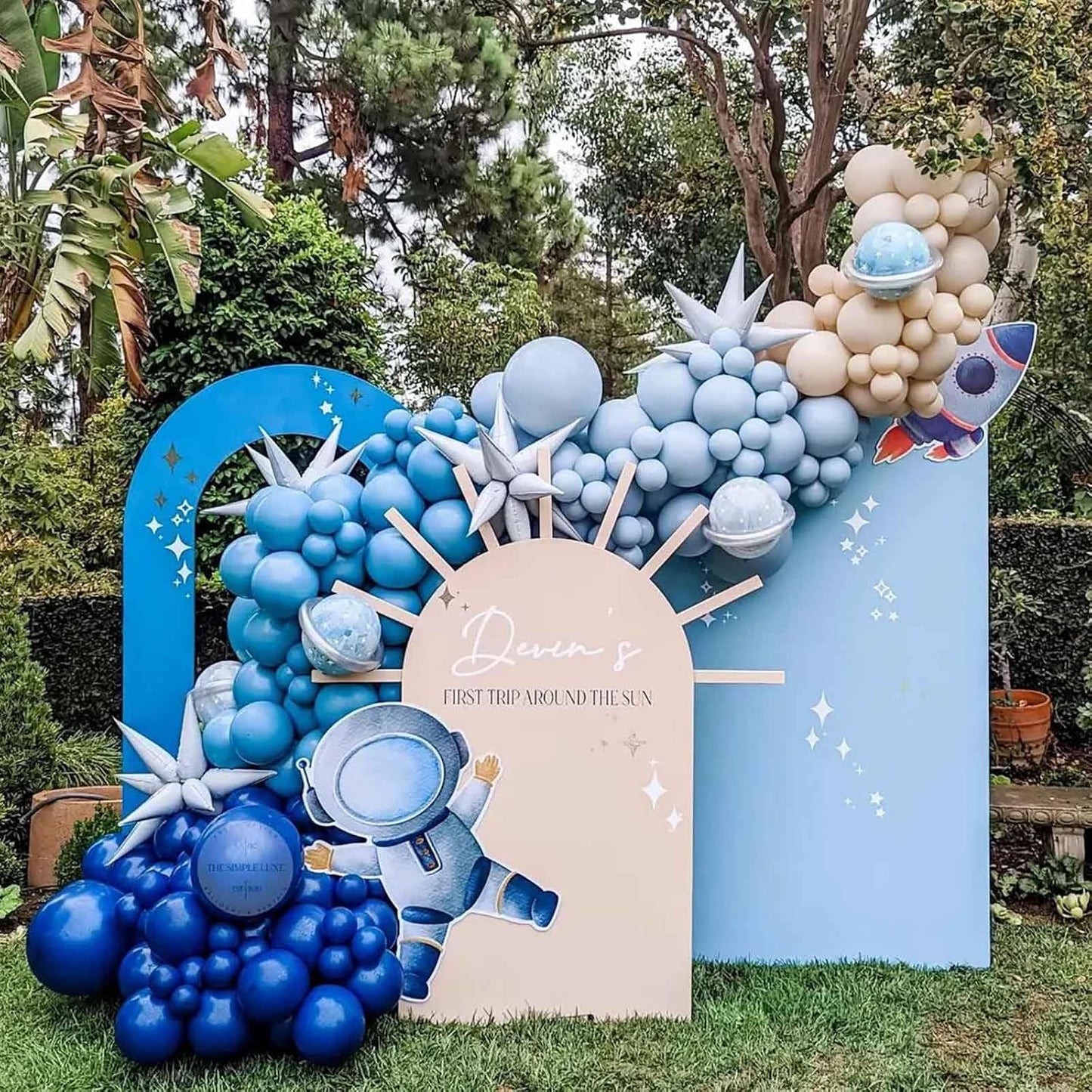 KALOR 12 Inch Light Blue Balloons, 50 Pcs Latex Helium Balloons for Kid's Birthday Party, Baby Shower, Wedding, Graduate Party Decorations