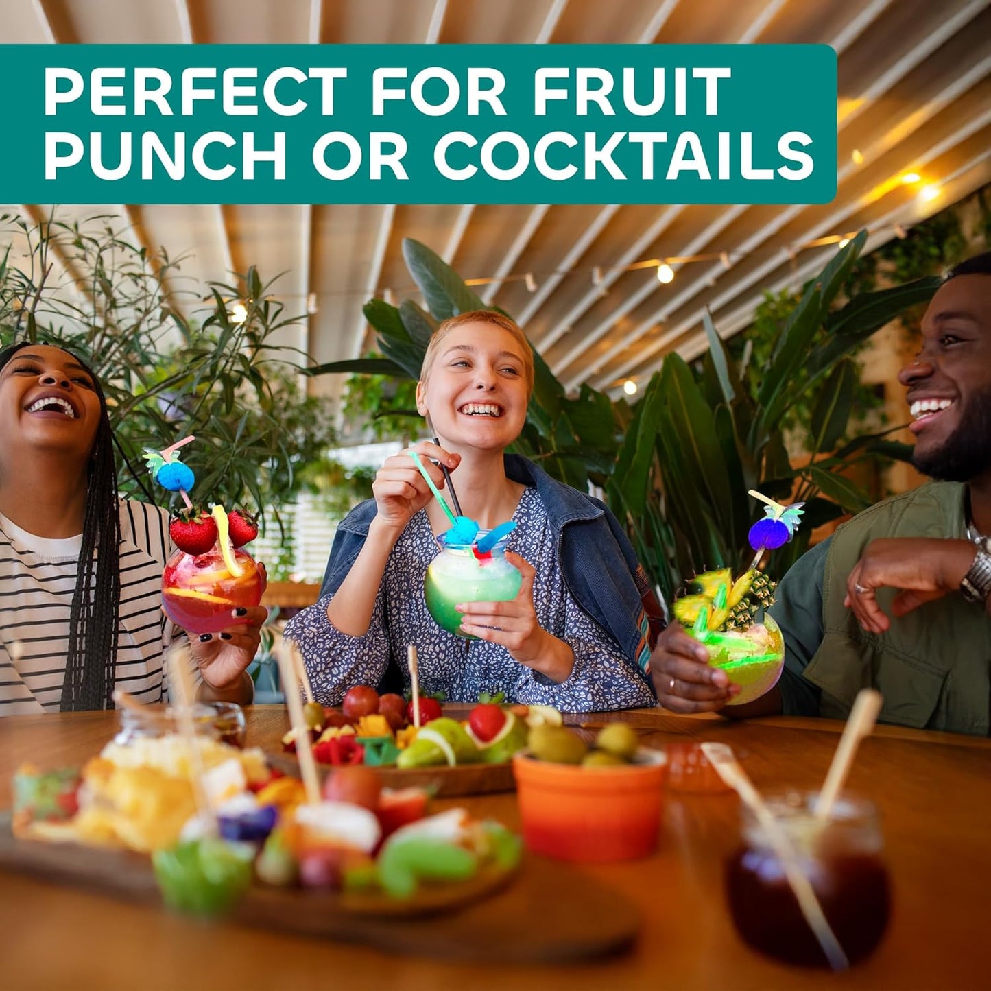 JoyServe 16 Oz Plastic Fish Bowl (12 Pack) 4 Inch Heavy Duty Plastic Ivy Bowls, for Candy, Carnival Games, Prizes, Centerpieces and Party Decoration Supplies, BPA-Free