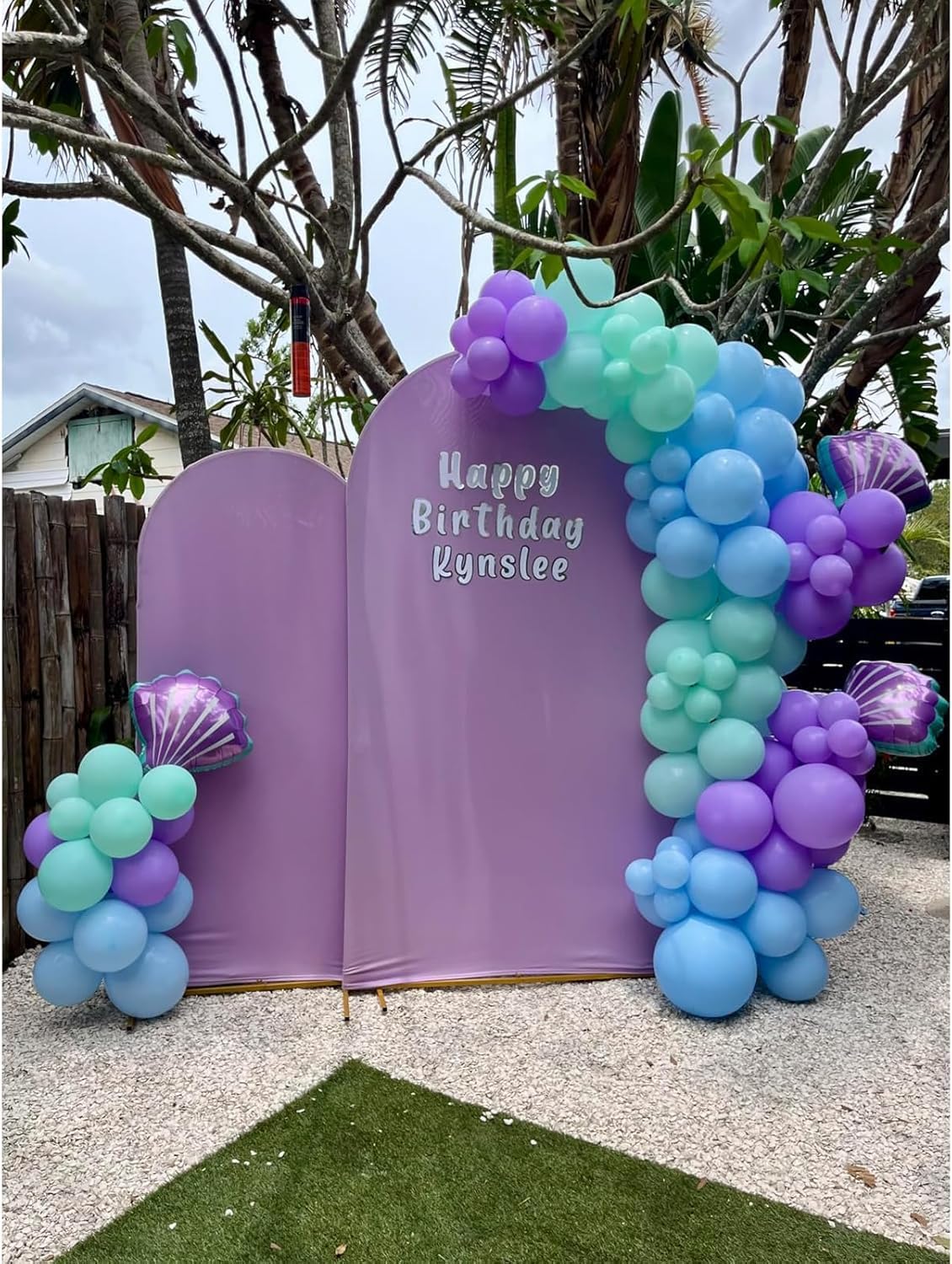 Purple Balloons, 150 pcs Different Sizes Pack of 18 Inch 12 Inch 10 Inch 5 Inch Lavender Lilac Balloon Arch Kit Garland for Graduation Baby Shower Halloween Birthday Party Decorations