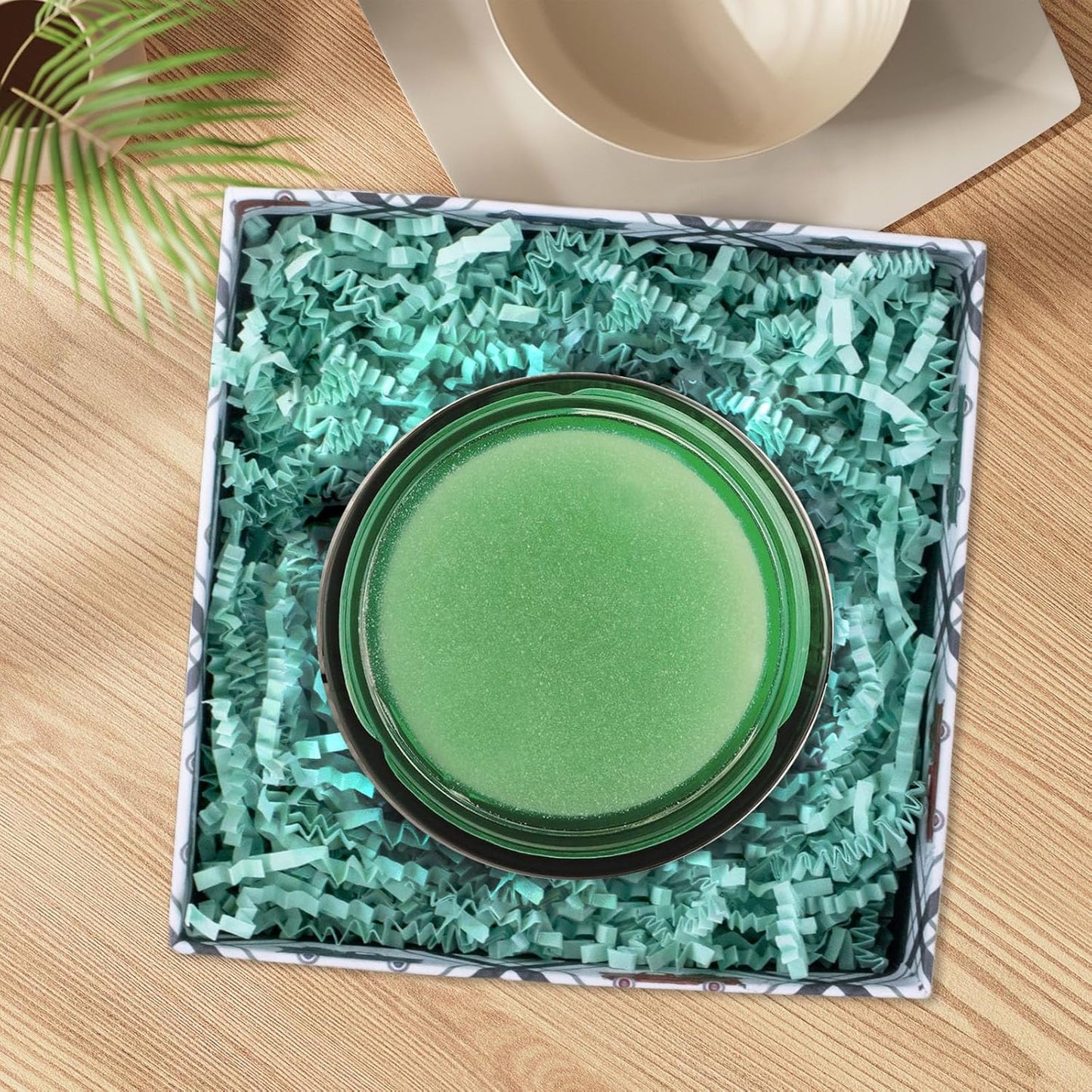 1 LB Fresh Blue Crinkle Cut Paper Shred Filler Great for Gift Wrapping, Fresh Blue Basket Fillers, Birthday, Gift Wrapping, Anniversary, Halloween Thanksgiving Christmas Party Decor Filling Supplies