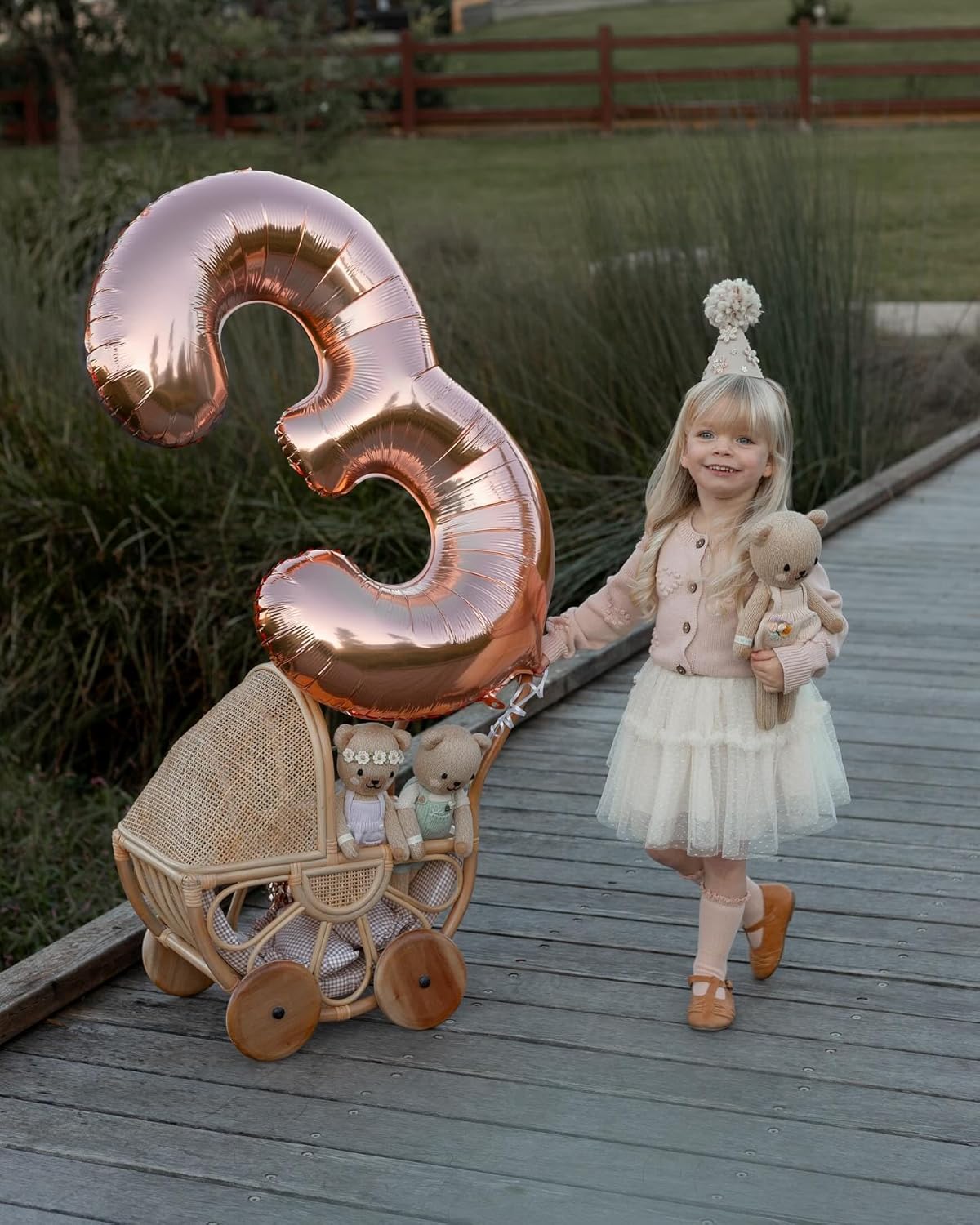 Rose Gold Number 60 Balloon 40 inch, 60 Number Balloons, 60th Birthday Decorations, 60 Year Old Women Men Rose Gold Party Supplies