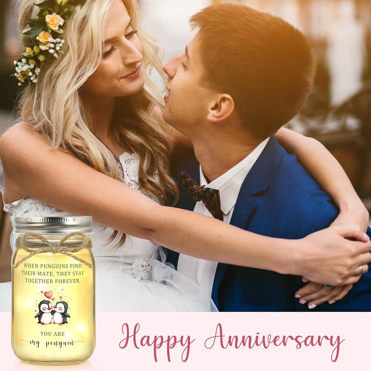 Gifts for Boyfriend/Girlfriend, Anniversary for Men/Women/Couple, Birthday Gifts for Boyfriend/Girlfriend, Gift for Him/Her, You are My Penguin Presents for Christmas Valentines Day Wedding