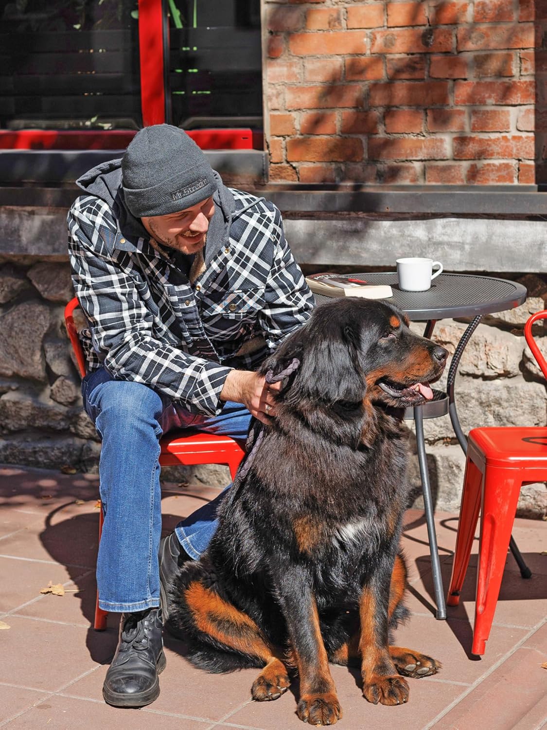 Mr.Stream Men's Outdoor Casual Vintage Long Sleeve Plaid Flannel Button Down Shirt Jacket