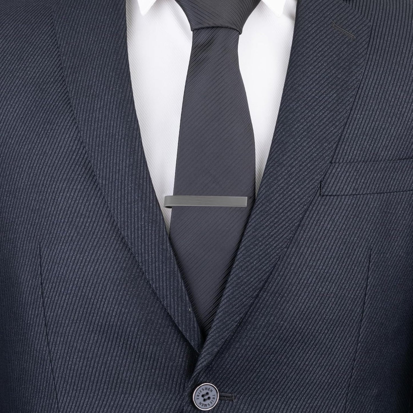 GWD Cufflinks and Tie Clip Set for Men Personalized Cuff Links Business Wedding Father's Day Gift