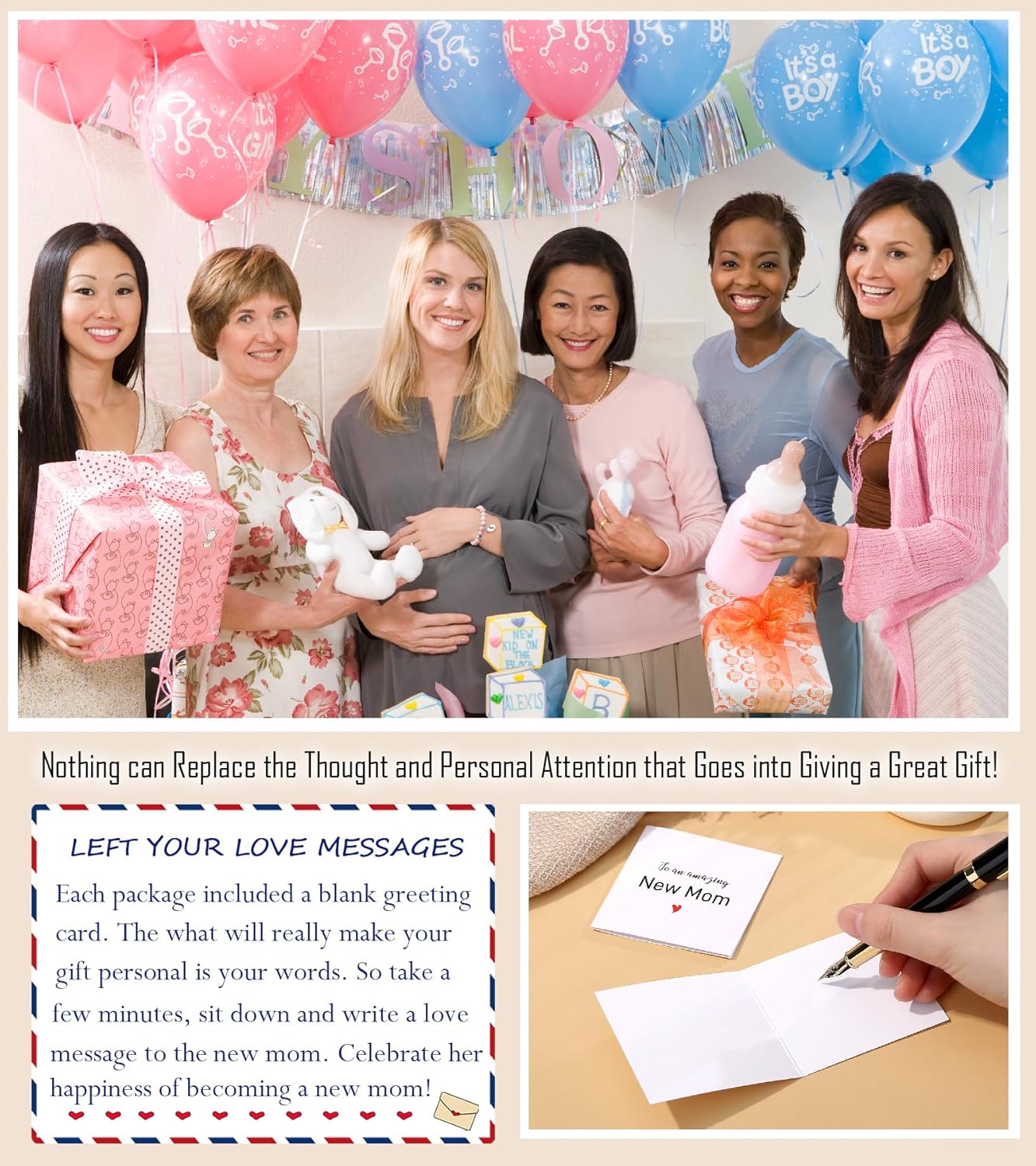 TONY & SANDY New Mom Gifts, Bracelets for First Time Moms on Mother's Day, Birthday, Christmas, Stocking Stuffers