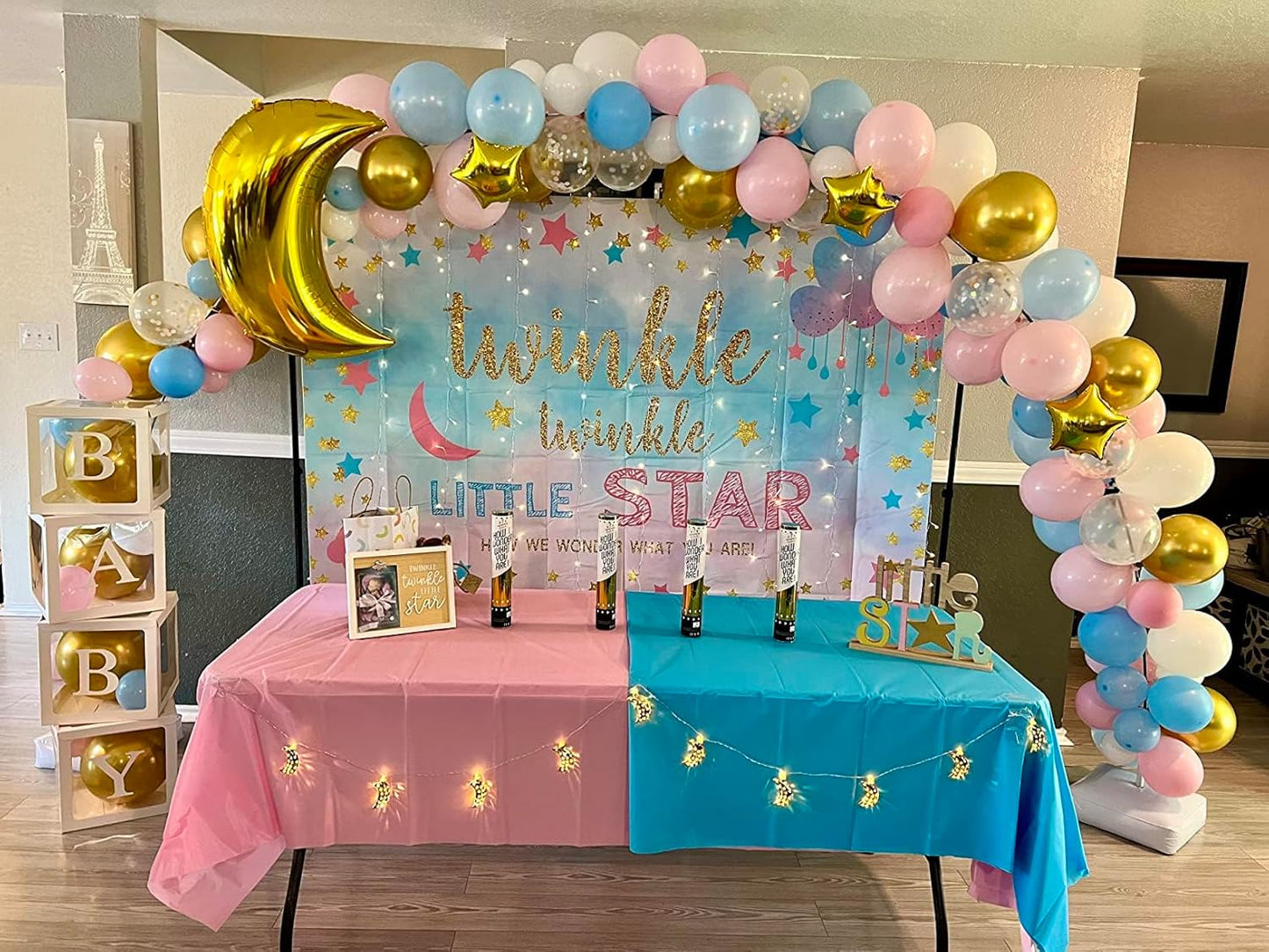 Pastel Pink Balloons, 150 pcs Different Sizes Pack of 18 Inch 12 Inch 10 Inch 5 Inch Baby Pink Balloons for Balloon Garland Balloon Arch as Birthday Party Decorations