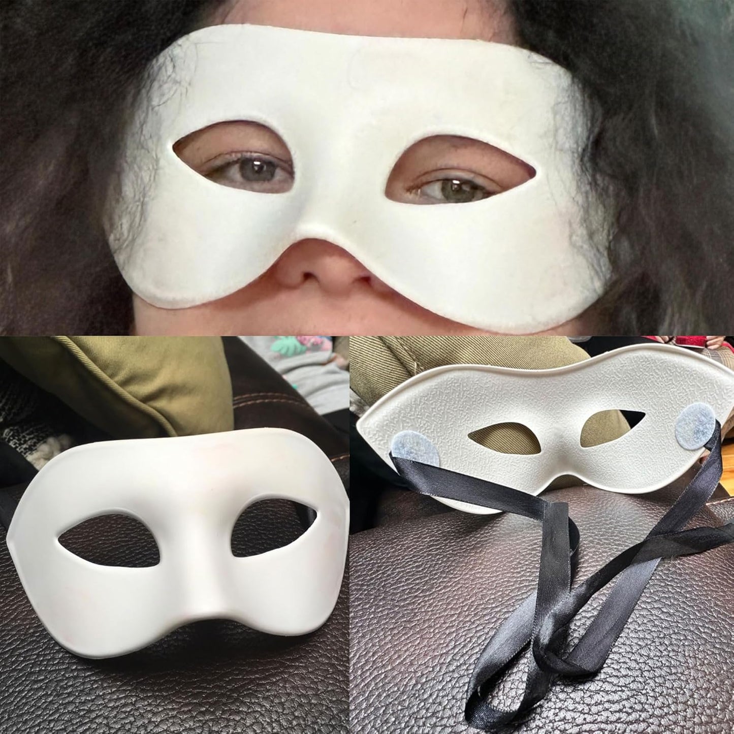 Men's Masquerade Mask Half Face Mask for Ball Proms and Halloween